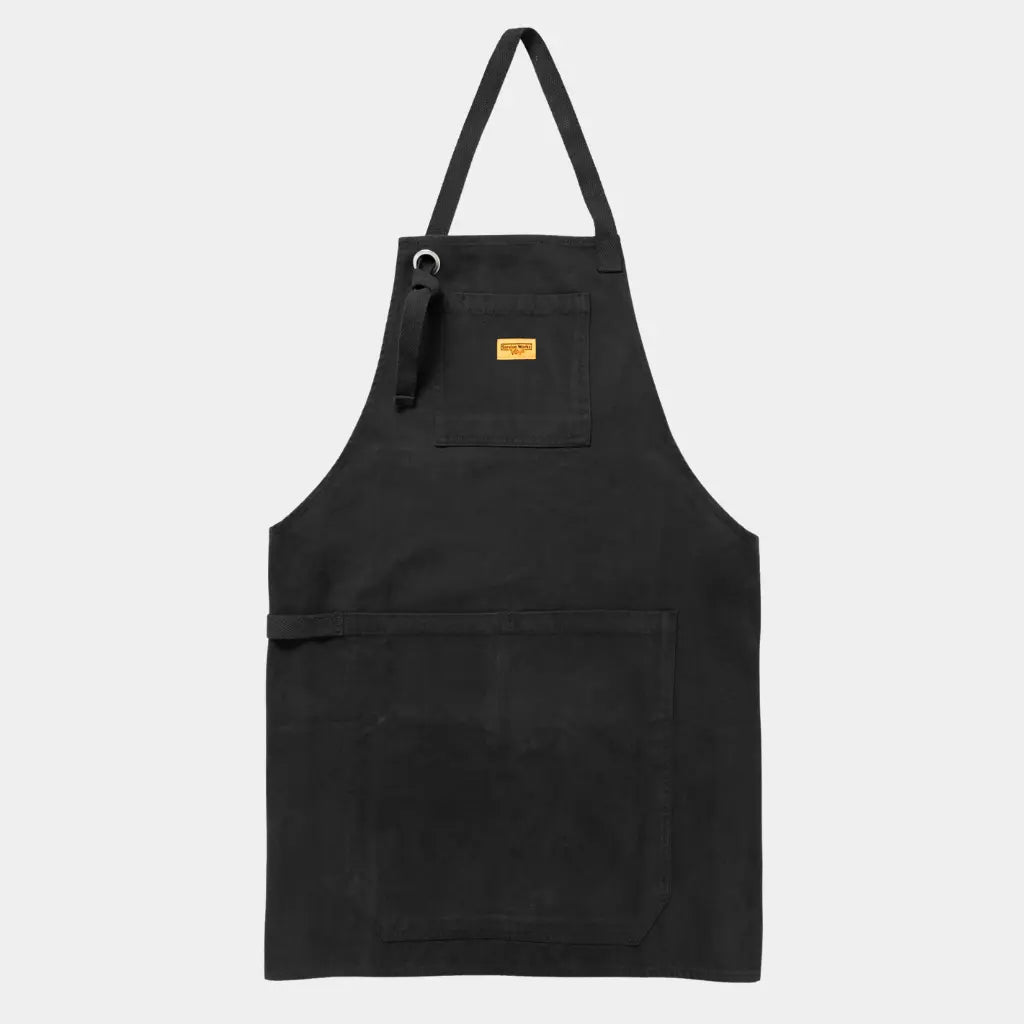 SERVICE WORKS -  TABLIER MOLESKIN - NOIR -  Klubb