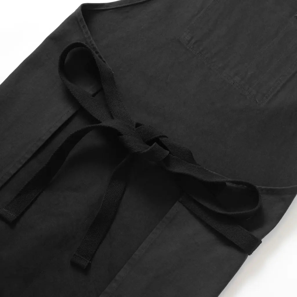 SERVICE WORKS -  TABLIER MOLESKIN - NOIR -  Klubb