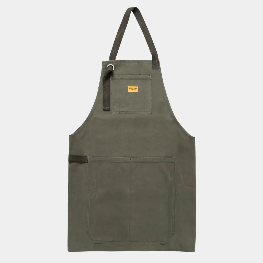 SERVICE WORKS -  TABLIER MOLESKINE - VERT -  Klubb