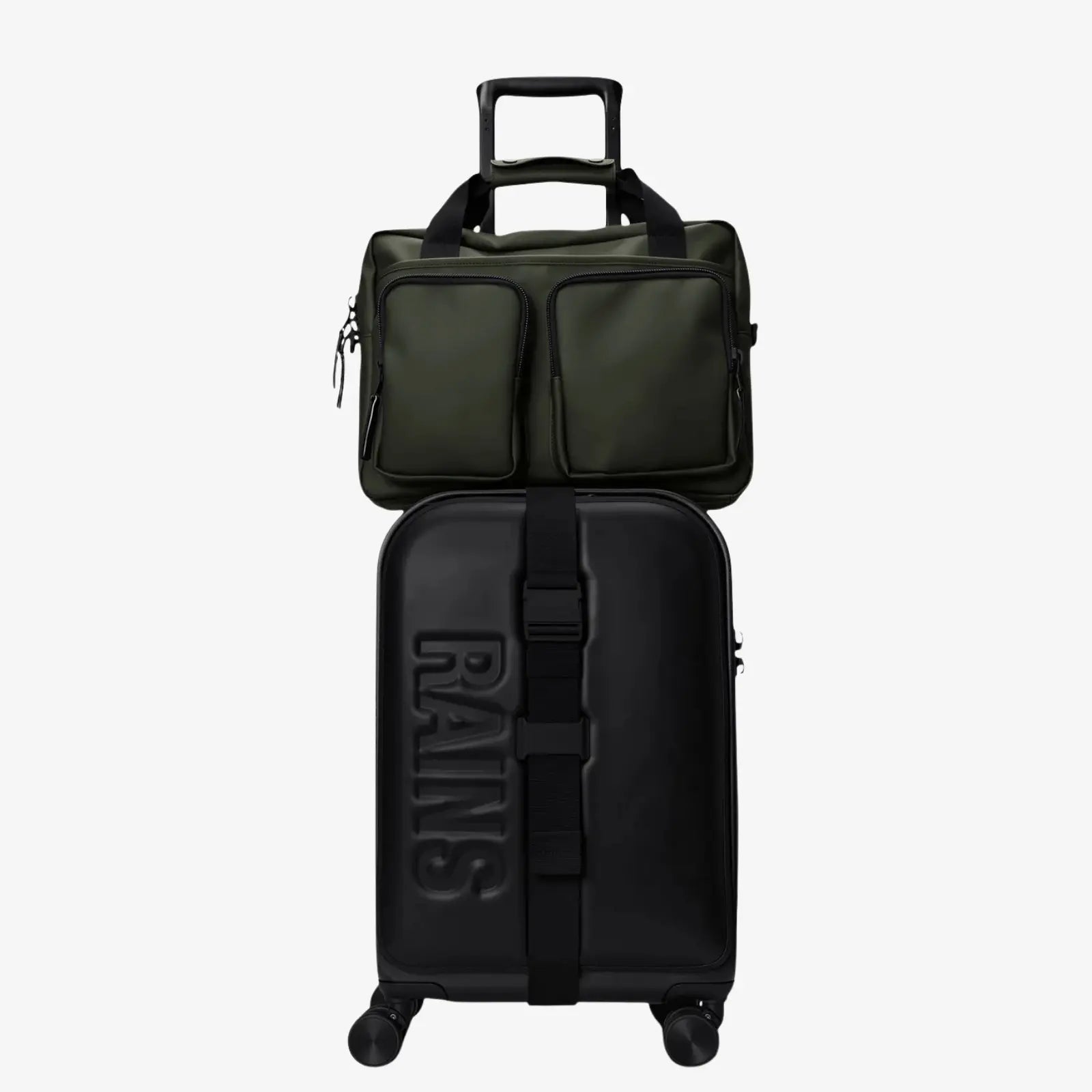 Texel Tech Bag Green Rains intérieur compartiment laptop 15 - Klubb Le Mans