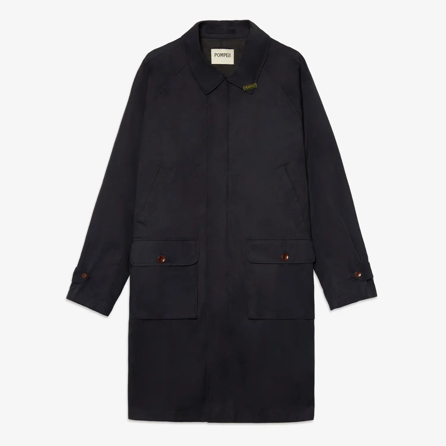 TRENCH-COAT MAC - NAVY POMPEII BRAND -  Klubb