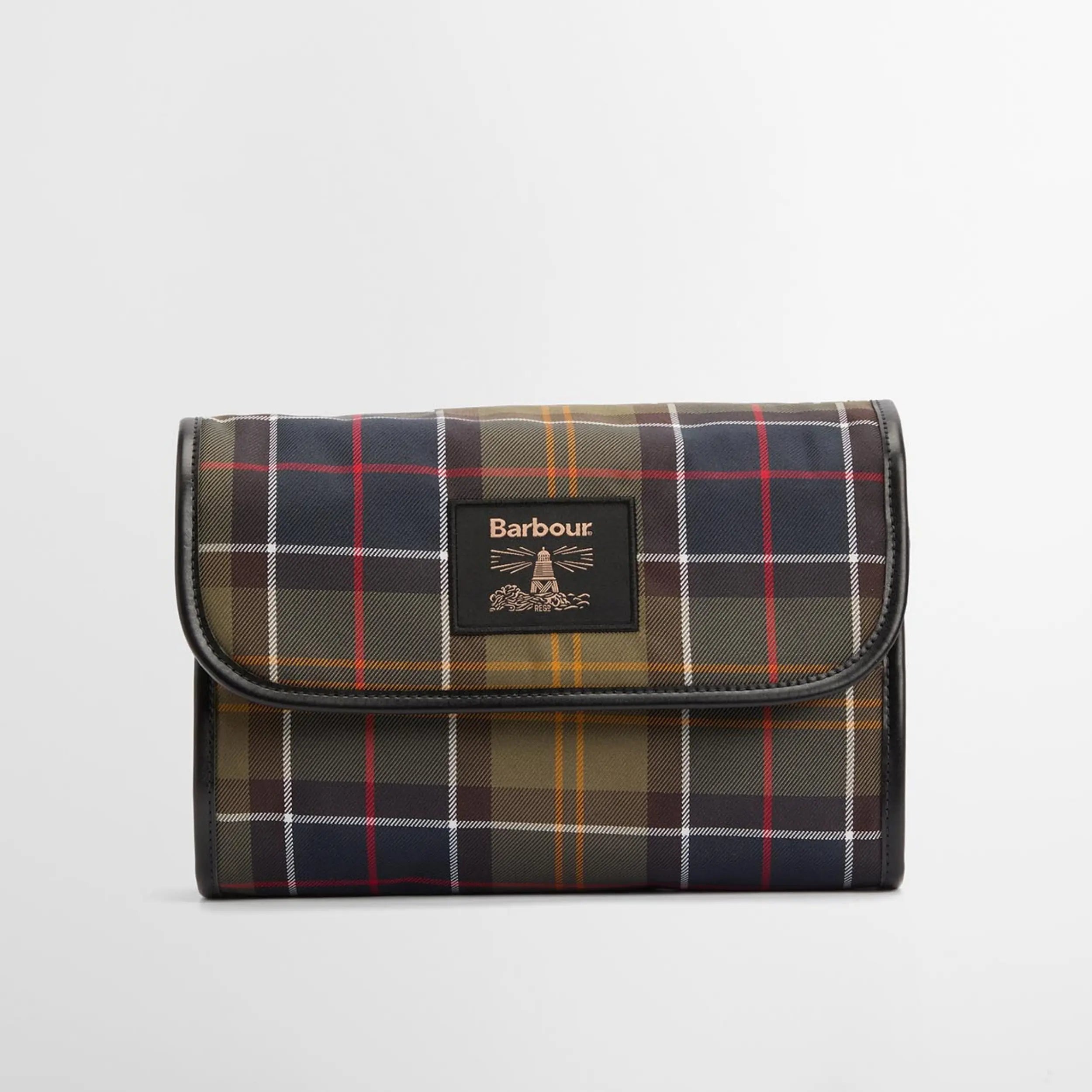 BARBOUR -  TROUSSE DE TOILETTE SUSPENDUE TARTAN -  Klubb