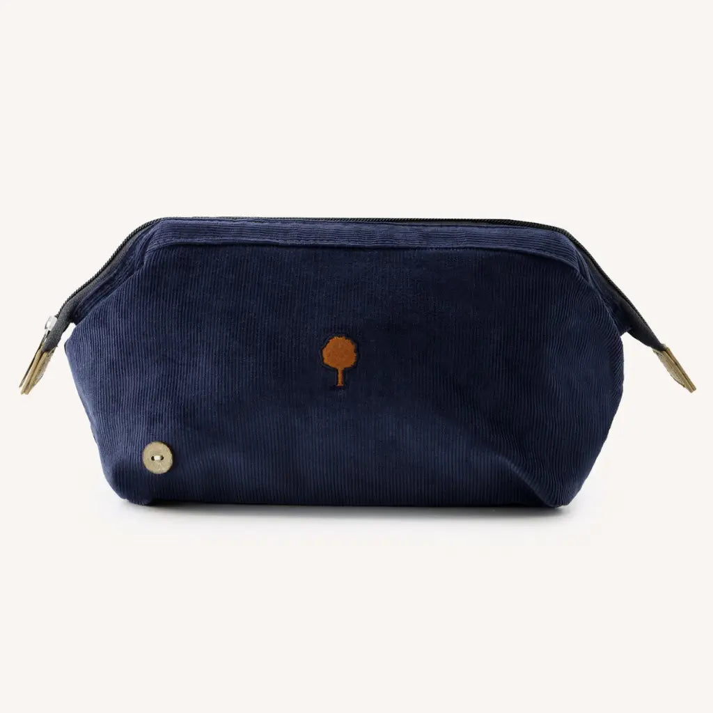FAGUO -  TROUSSE DE TOILETTE VELOURS BLEU -  Klubb