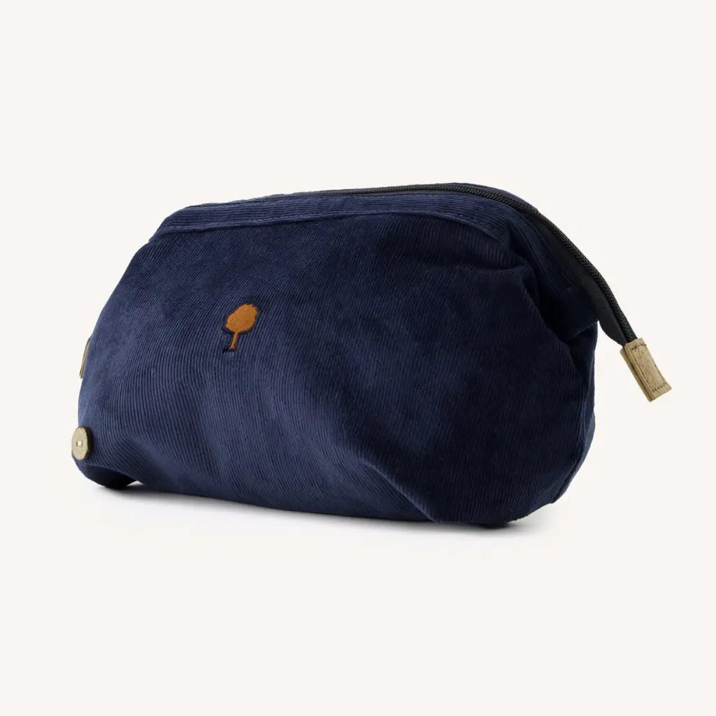 FAGUO -  TROUSSE DE TOILETTE VELOURS BLEU -  Klubb