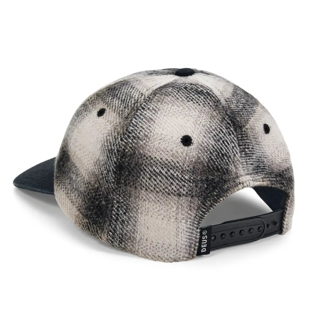 DEUS EX MACHINA -  VACAY CHECK CAP WHITE -  Klubb