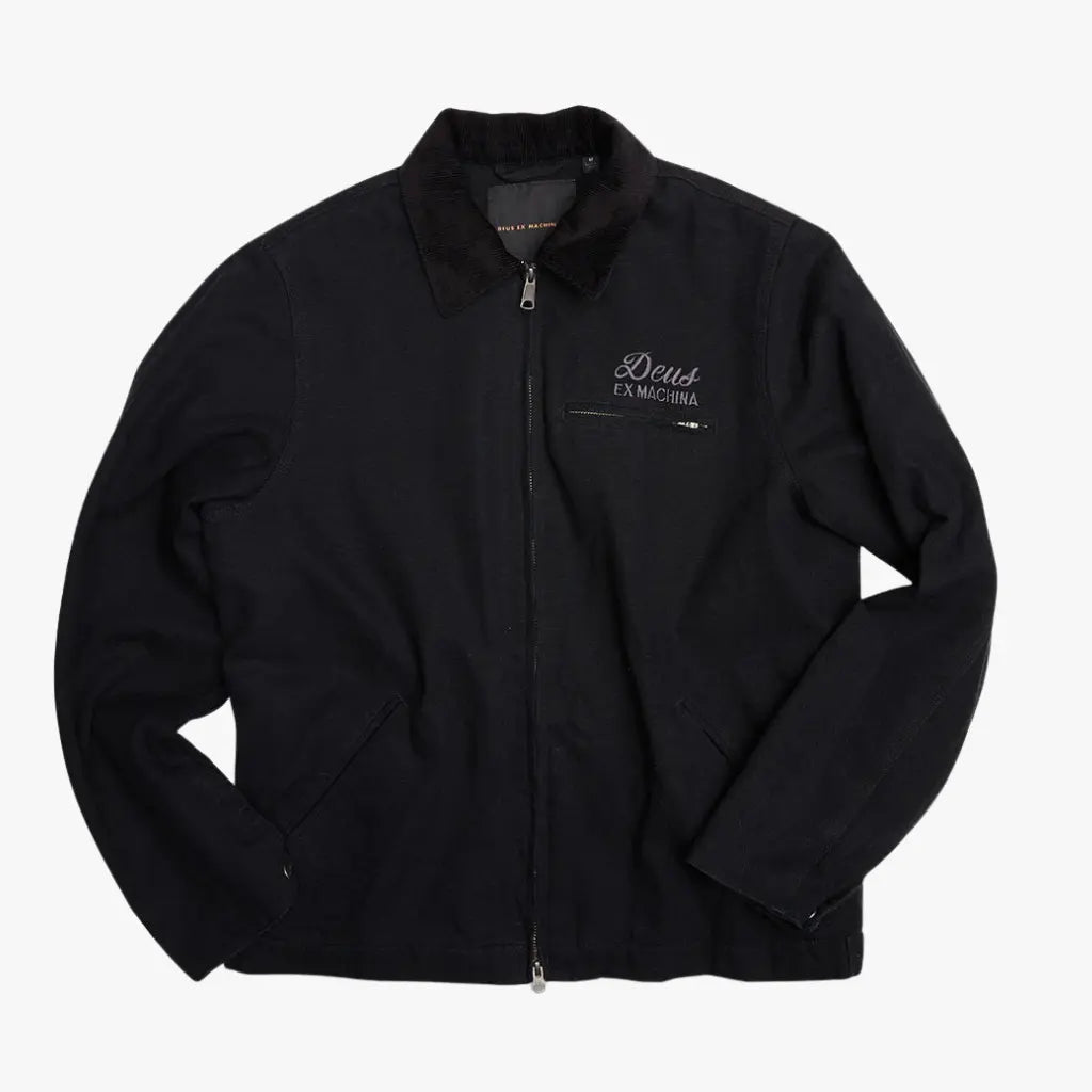 DEUS EX MACHINA -  VESTE ADRESS WORKWEAR NOIR -  Klubb