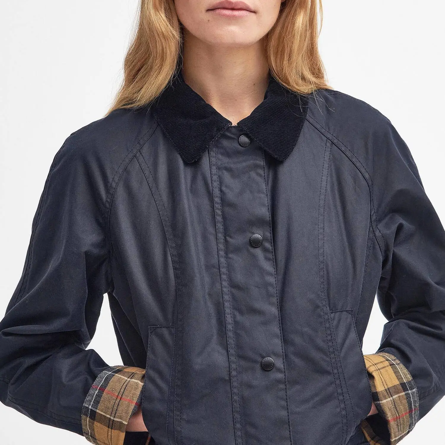 BARBOUR -  VESTE BEADNELL - NAVY -  Klubb