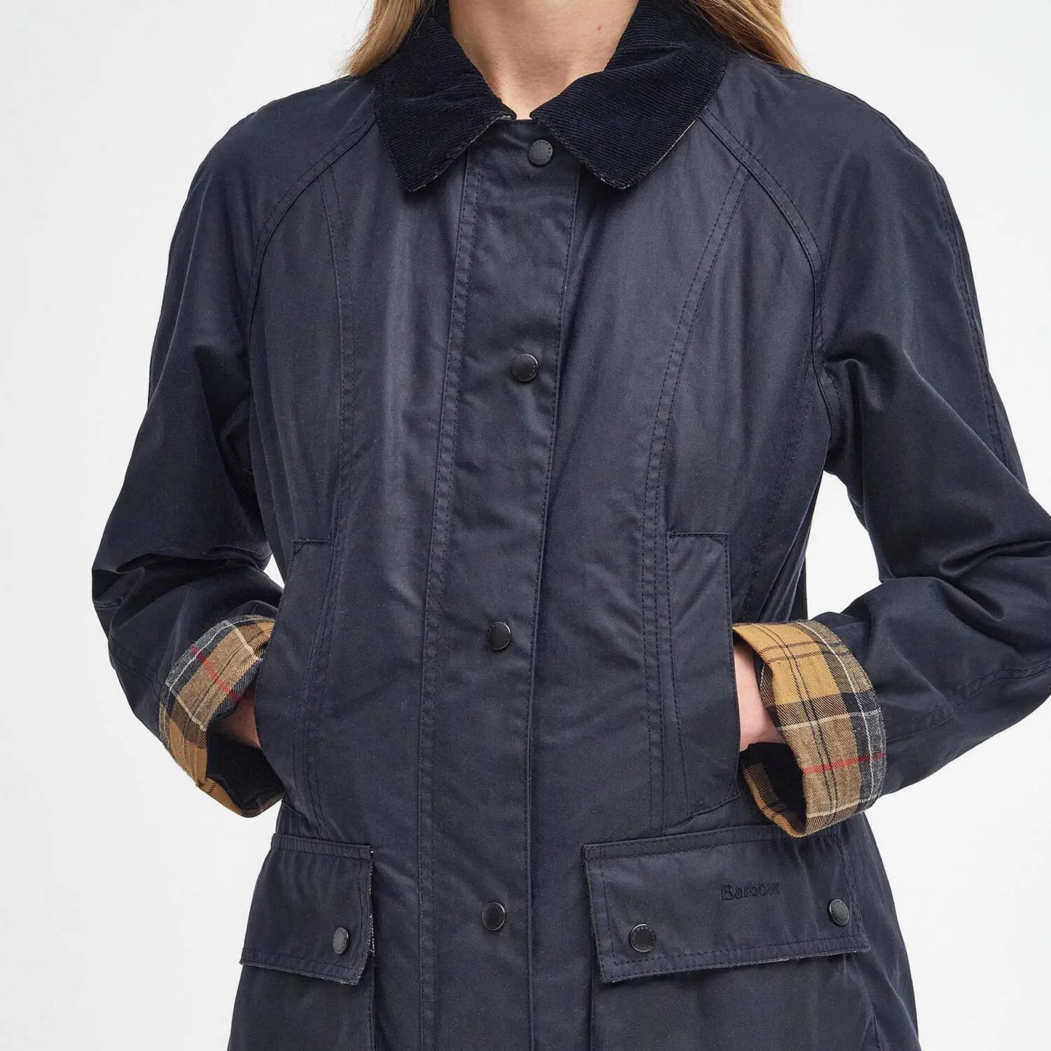 BARBOUR -  VESTE BEADNELL - NAVY -  Klubb