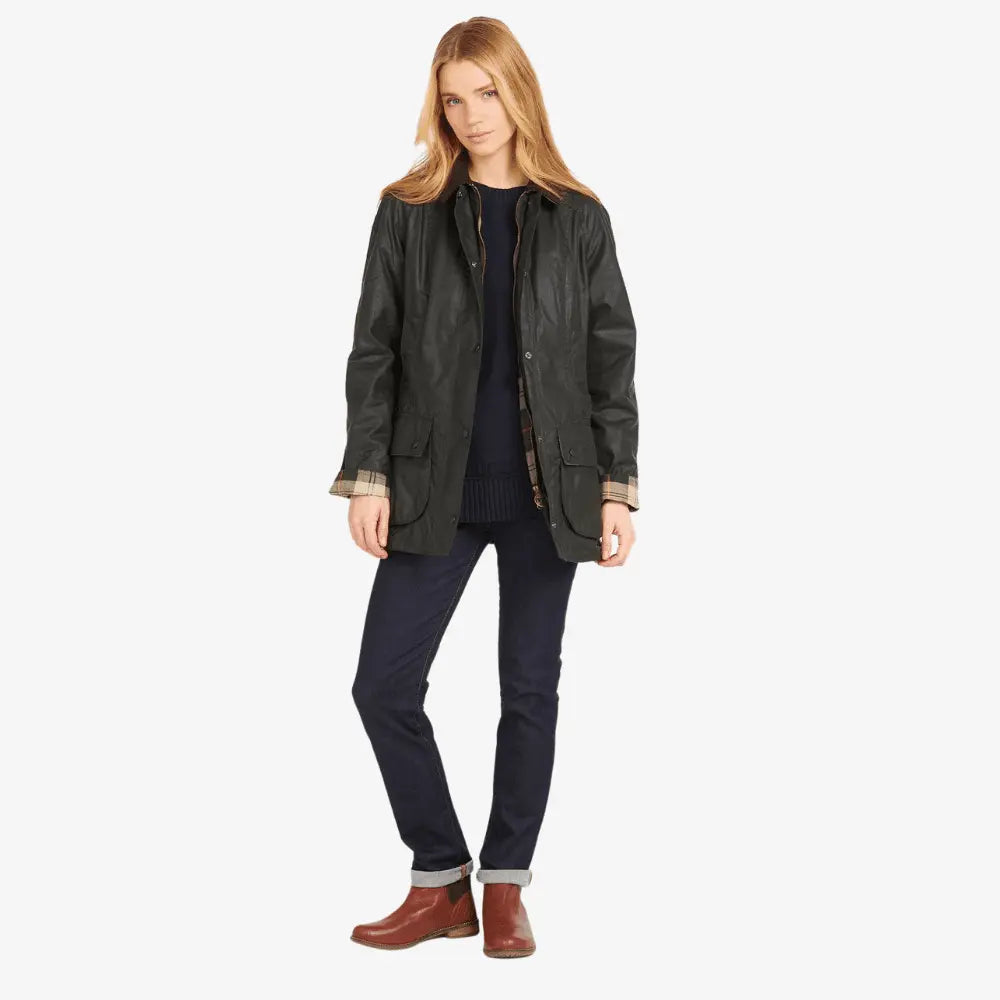 Sage beadnell wax jacket shop