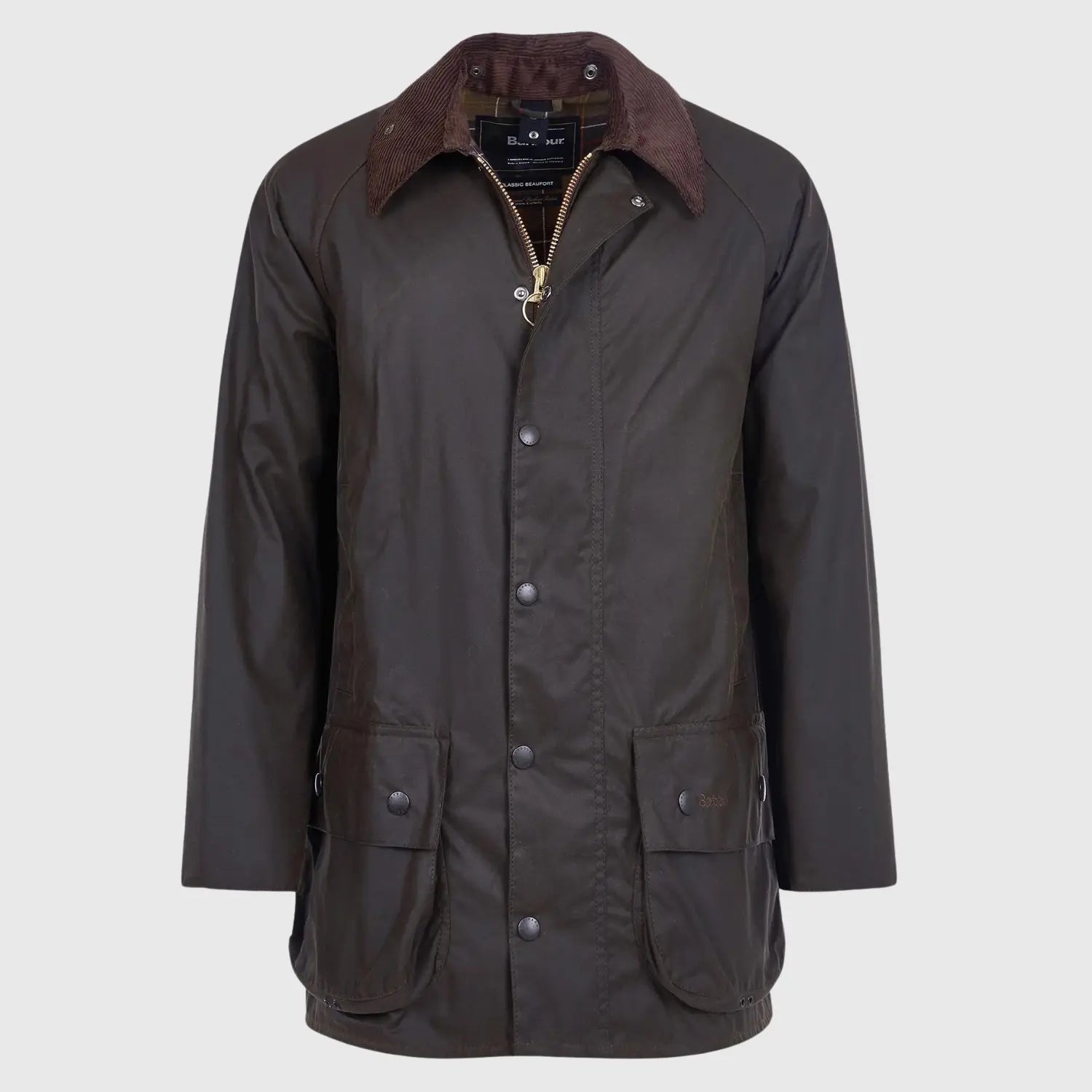 VESTE BEAUFORT - OLIVE BARBOUR -  Klubb