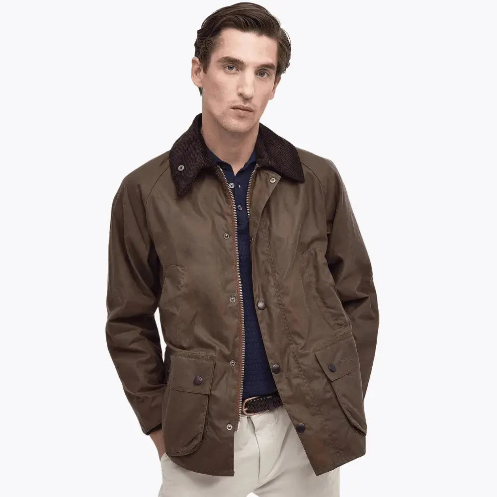 BARBOUR -  VESTE BEDALE - BARK -  Klubb