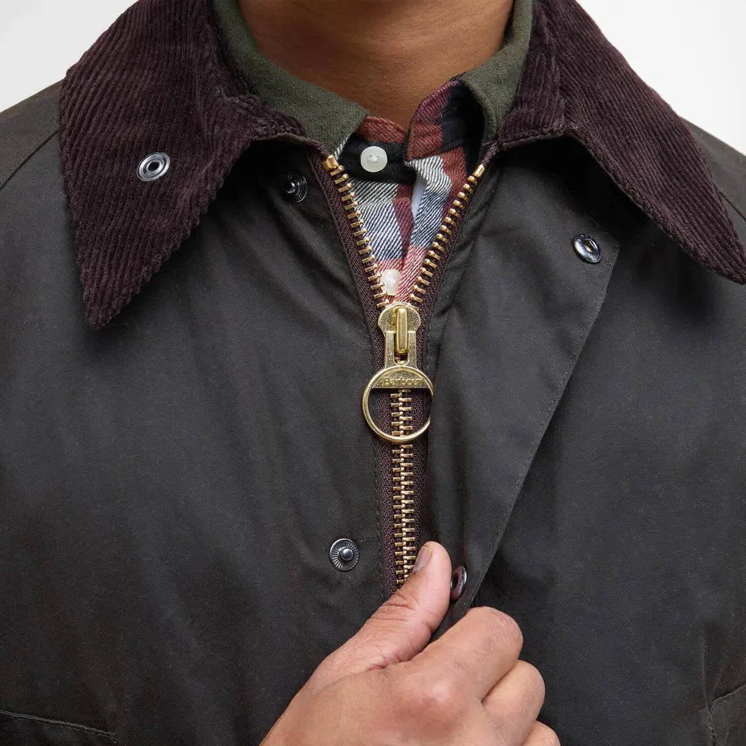 VESTE BEDALE - OLIVE