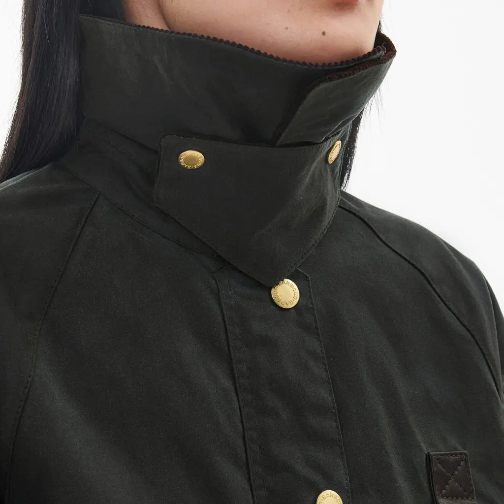 BARBOUR -  VESTE CATTON NOIR -  Klubb