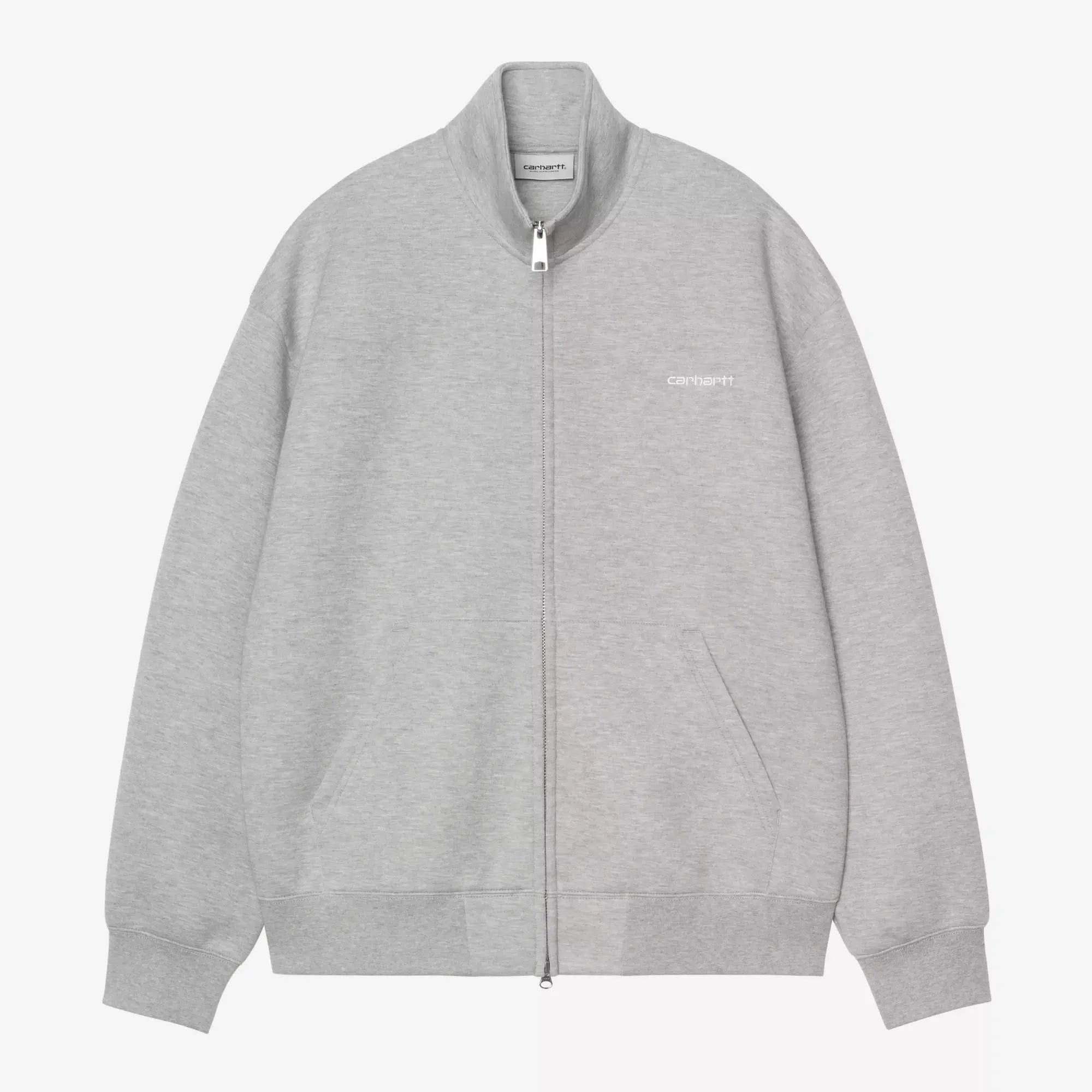 VESTE DE SURVÊTEMENT ZIP ALDA - GREY HEATHER