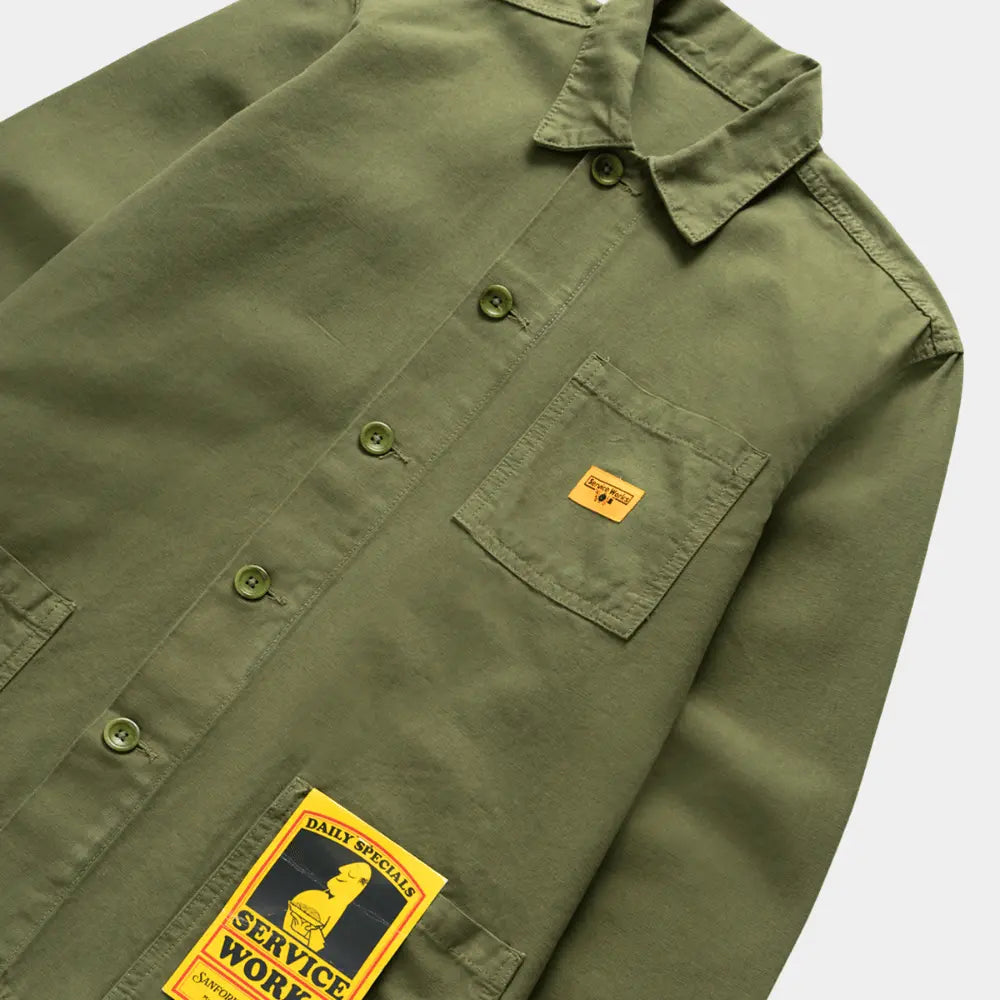 VESTE DE TRAVAIL CANVAS - VERT SERVICE WORKS -  Klubb