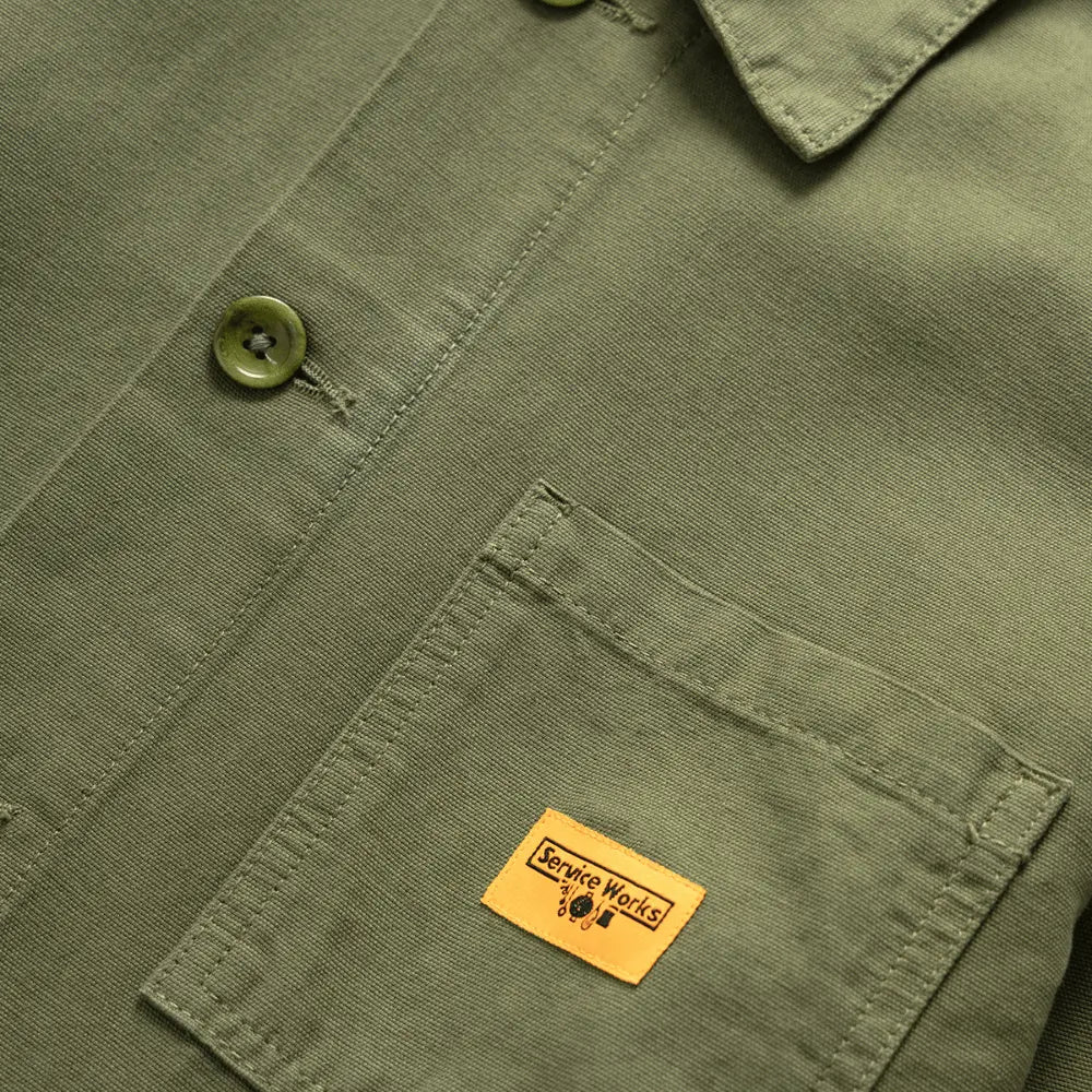 VESTE DE TRAVAIL CANVAS - VERT SERVICE WORKS -  Klubb