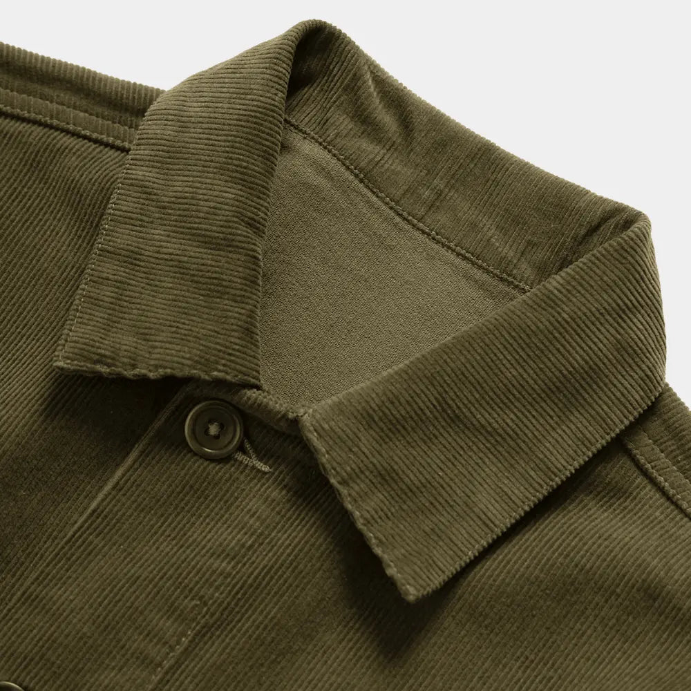 VESTE DE TRAVAIL VELOURS - VERT SERVICE WORKS -  Klubb