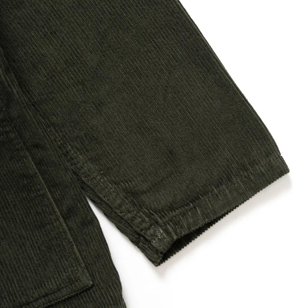 SERVICE WORKS -  VESTE DE TRAVAIL VELOURS - VERT -  Klubb