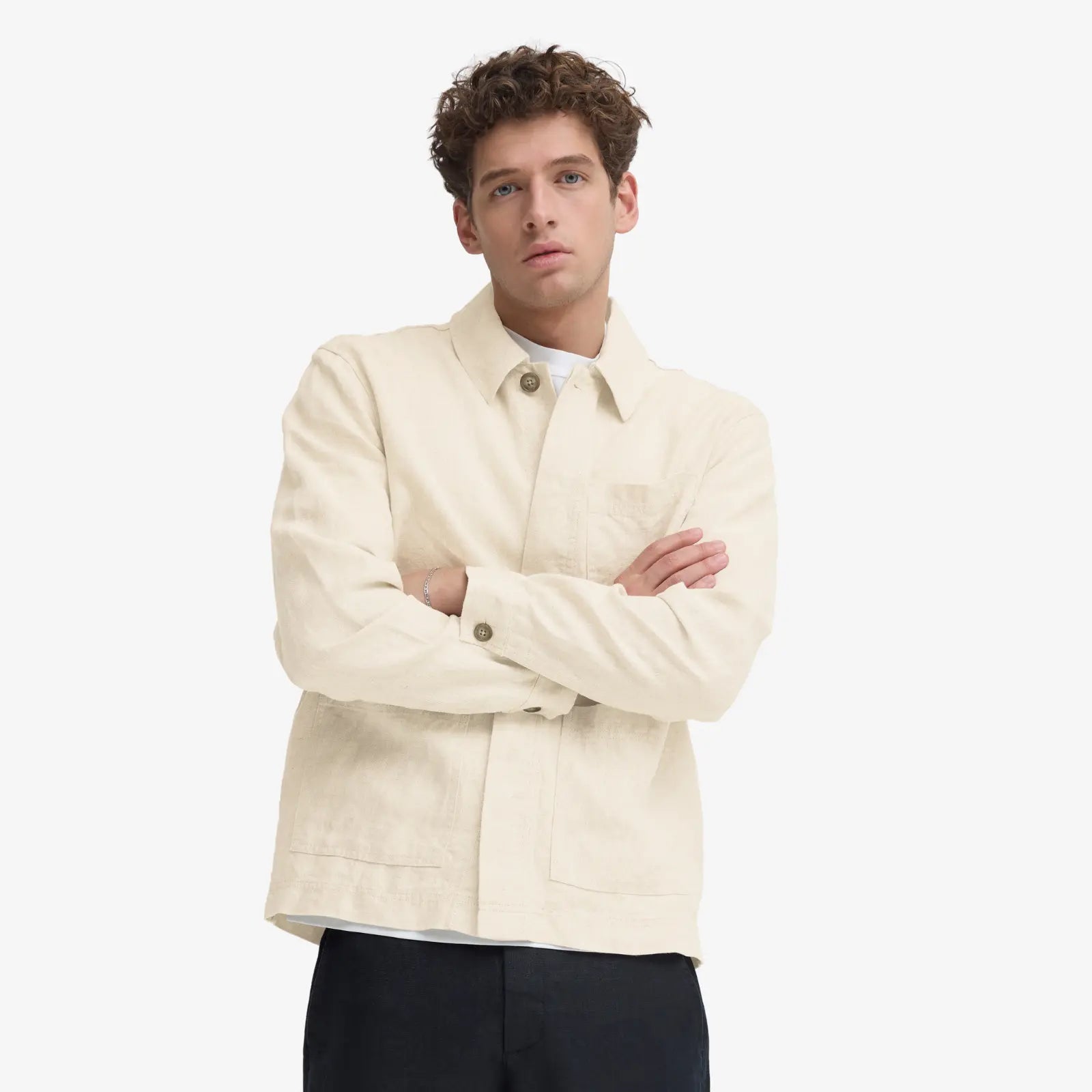 Veste en Lin - Naturel
