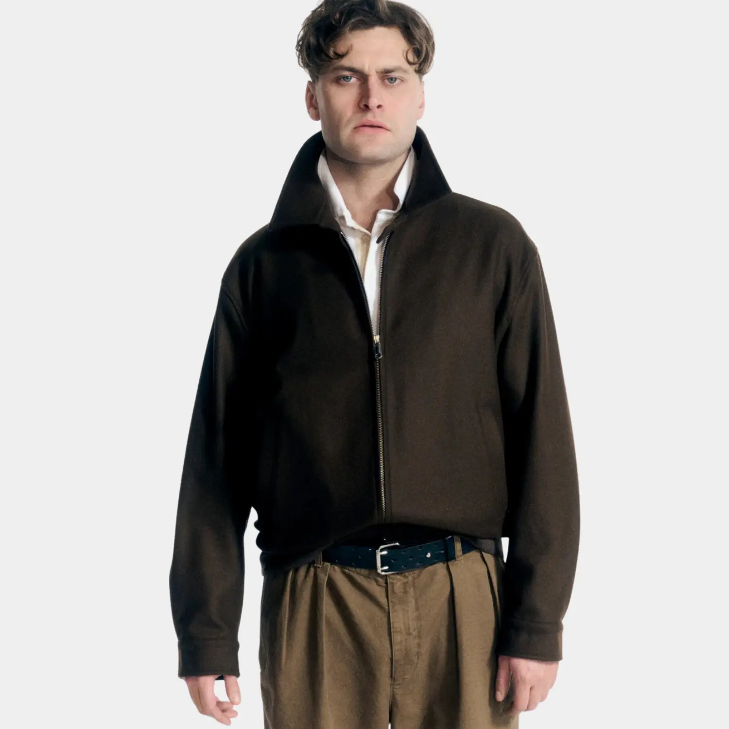 BARACUTA -  VESTE G18 MELTON - SLATE BLACK -  Klubb