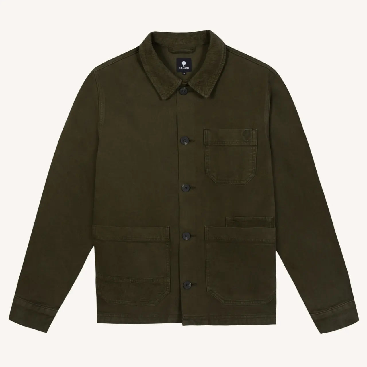 FAGUO -  VESTE GAVRE OLIVE -  Klubb