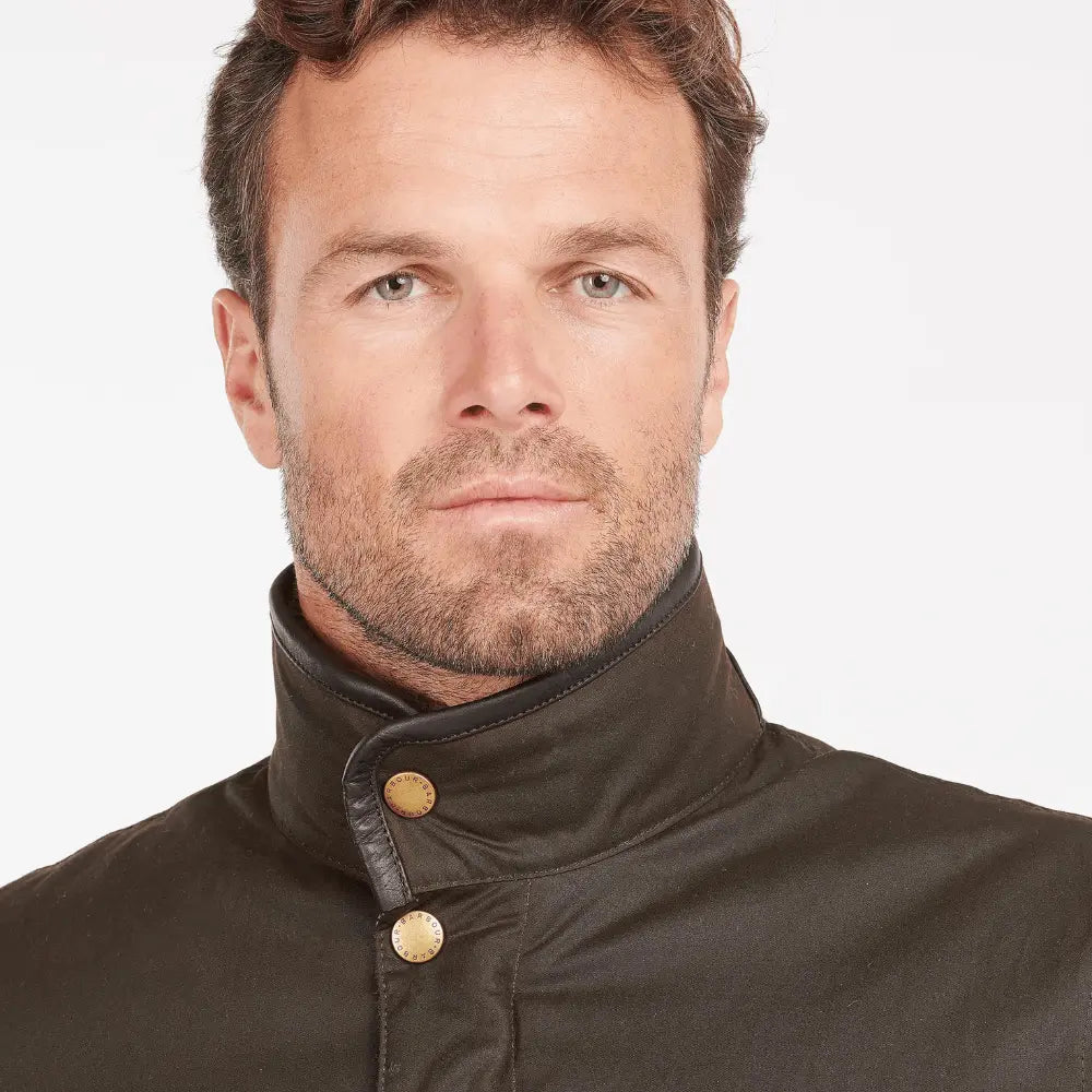 VESTE HEREFORD - OLIVE BARBOUR -  Klubb