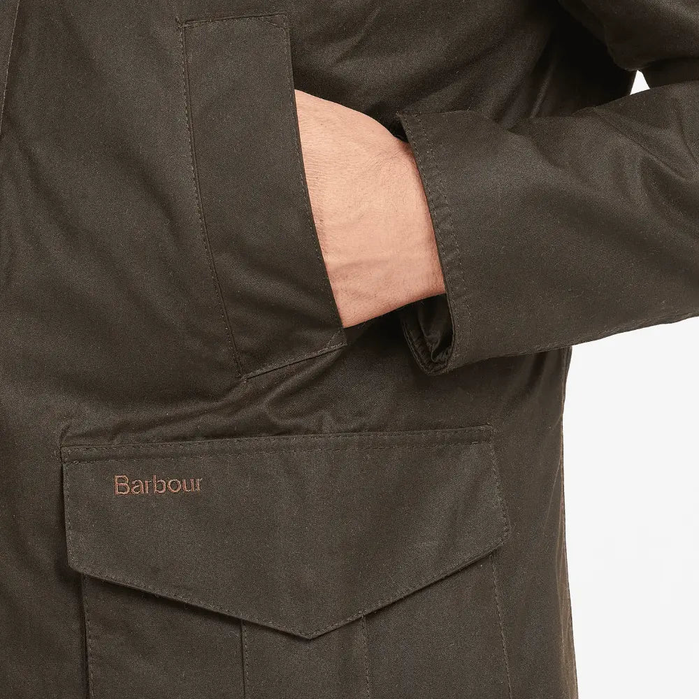 VESTE HEREFORD - OLIVE BARBOUR -  Klubb