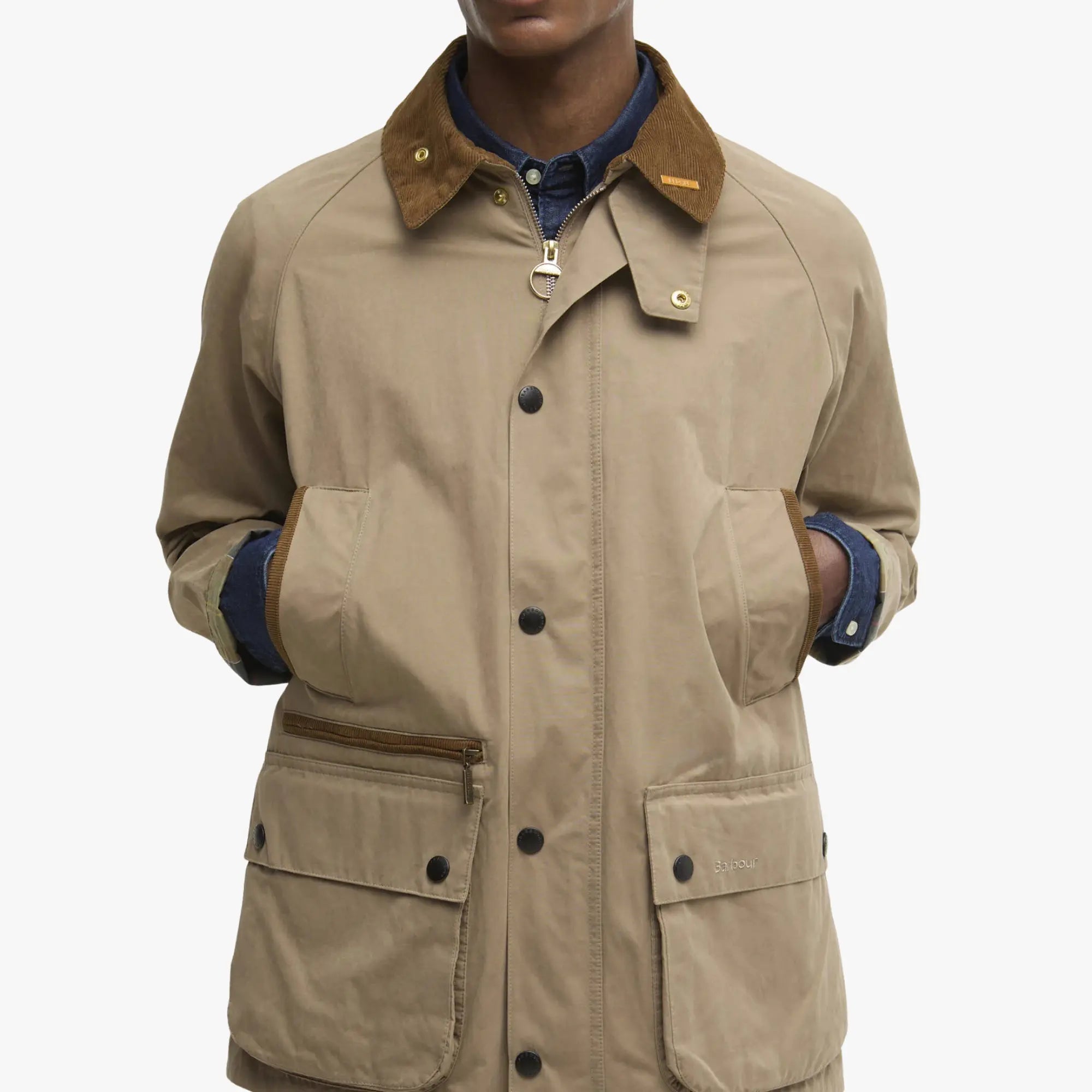 VESTE ICONS BEDALE CASUAL - MILITARY BROWN