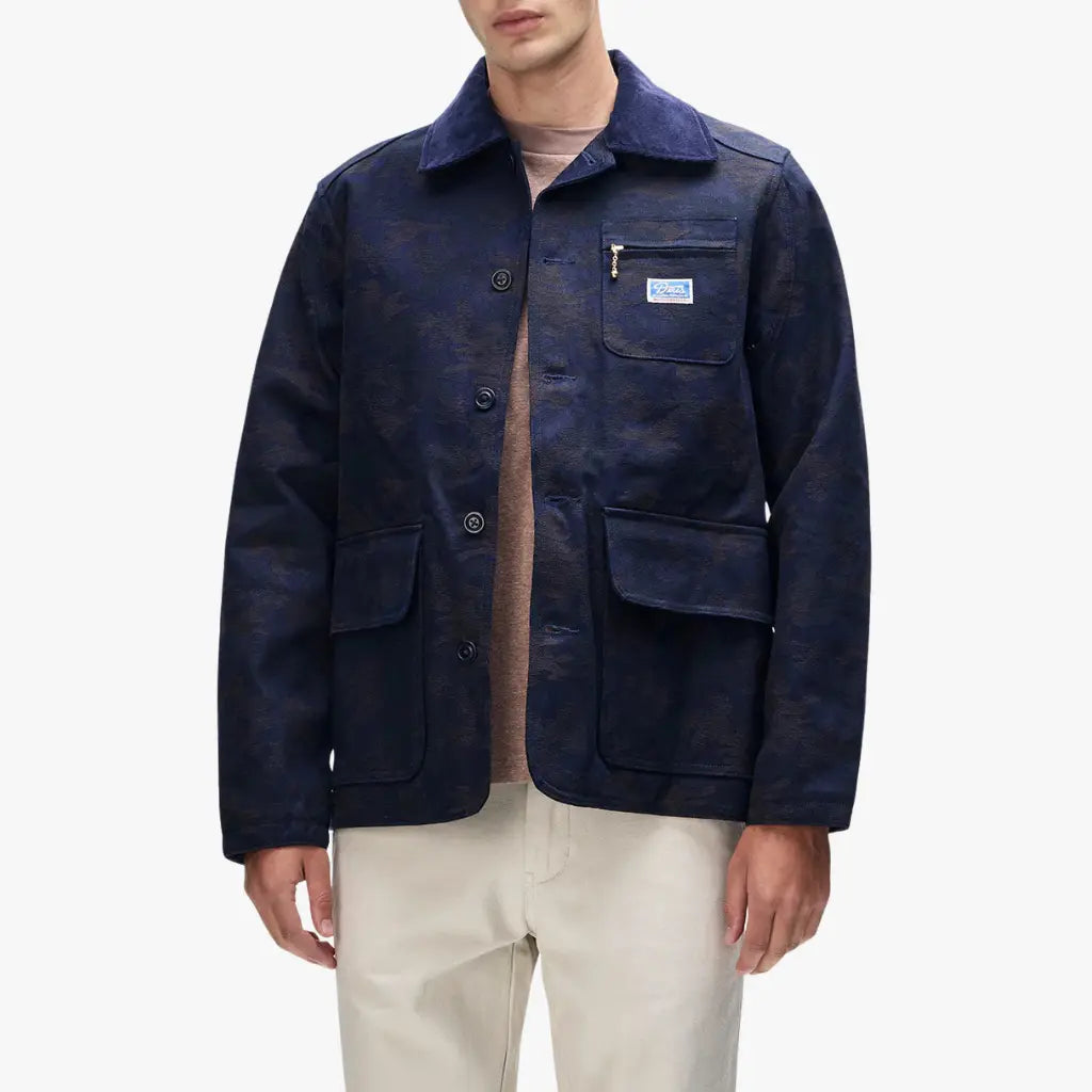 DEUS EX MACHINA -  VESTE IDAHO - INDIGO -  Klubb