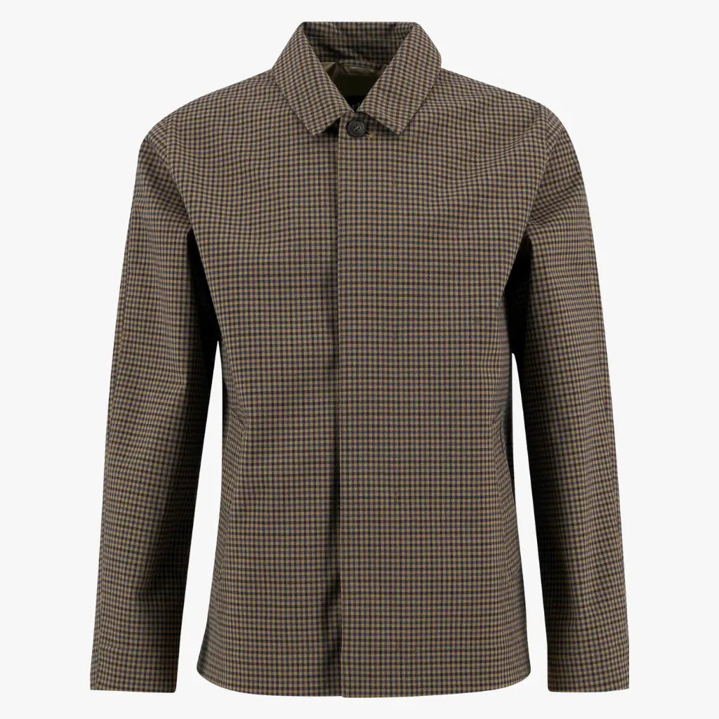 BARBOUR -  VESTE IMPERMÉABLE LORDEN À CARREAUX -  Klubb