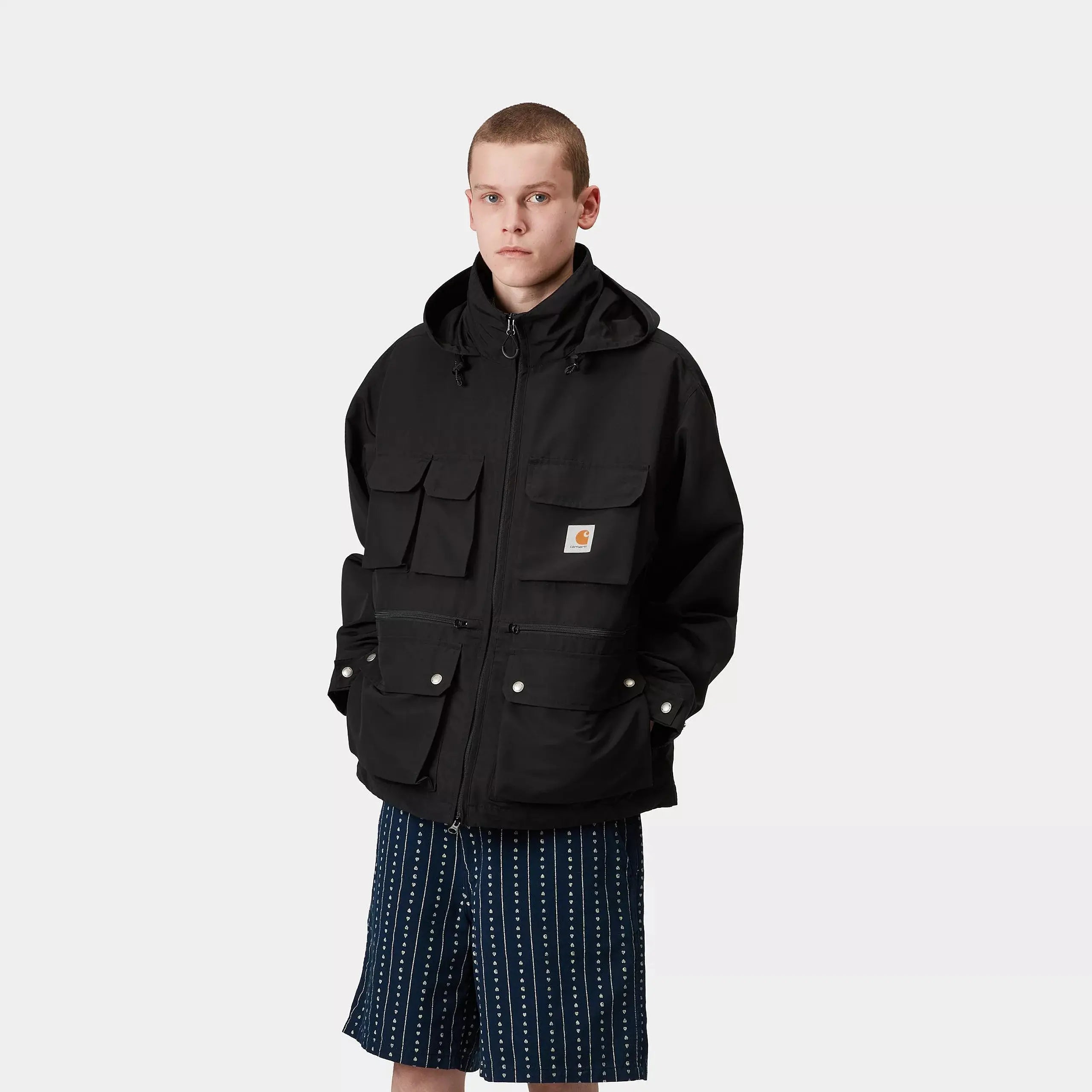 VESTE IRWIN NOIR CARHARTT WIP -  Klubb