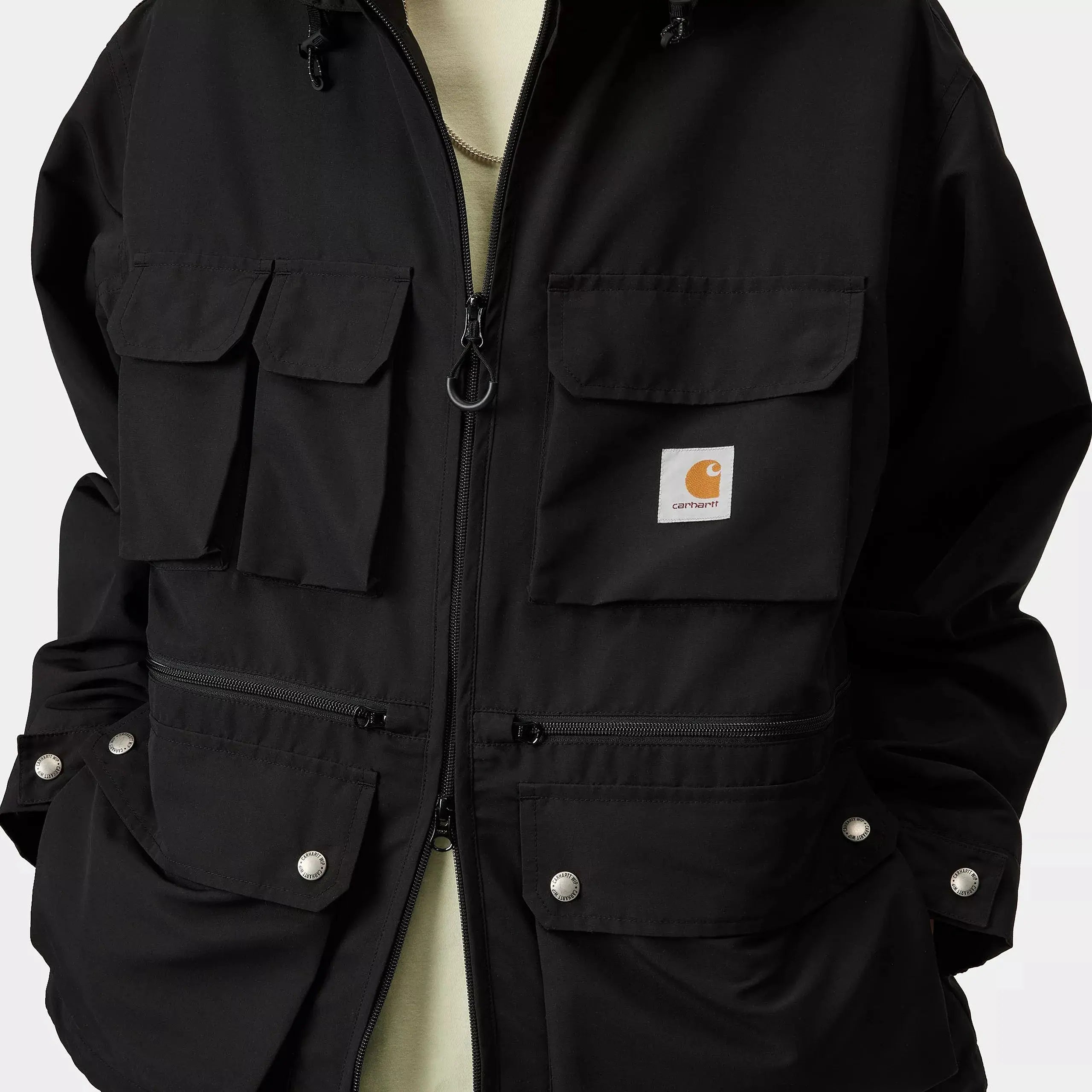 VESTE IRWIN NOIR CARHARTT WIP -  Klubb