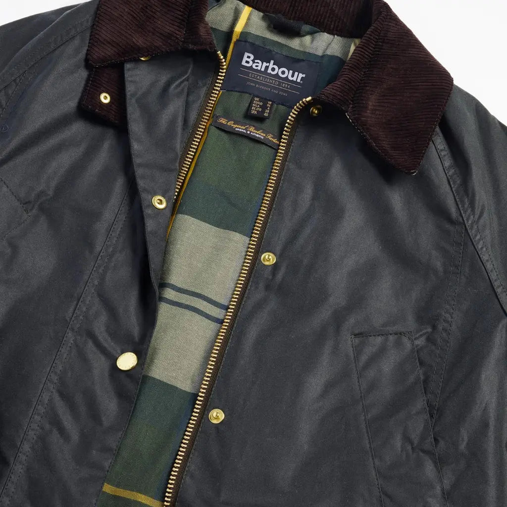 BARBOUR -  VESTE LONG BEADNELL SAGE -  Klubb