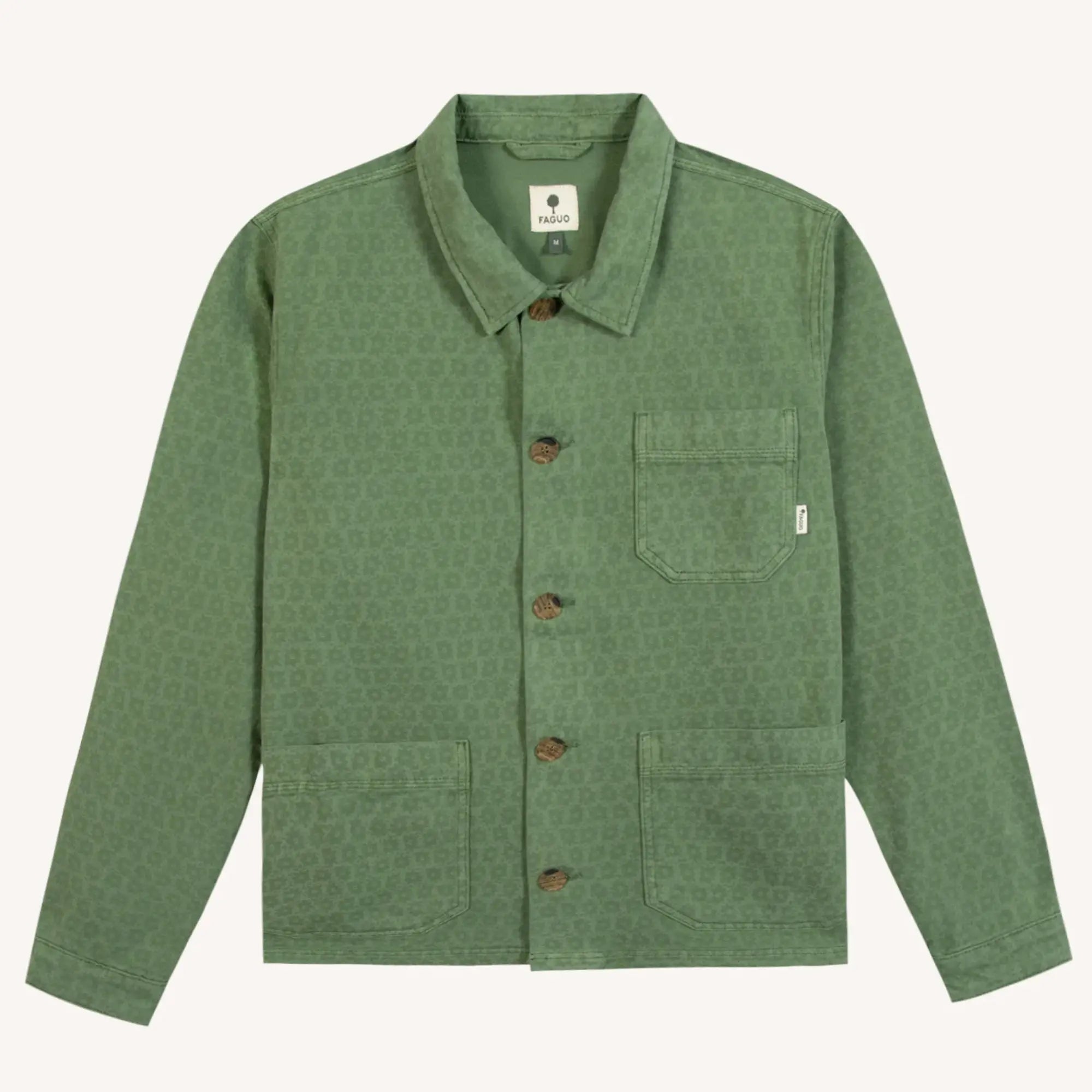 VESTE LORGE - VERT SAPIN