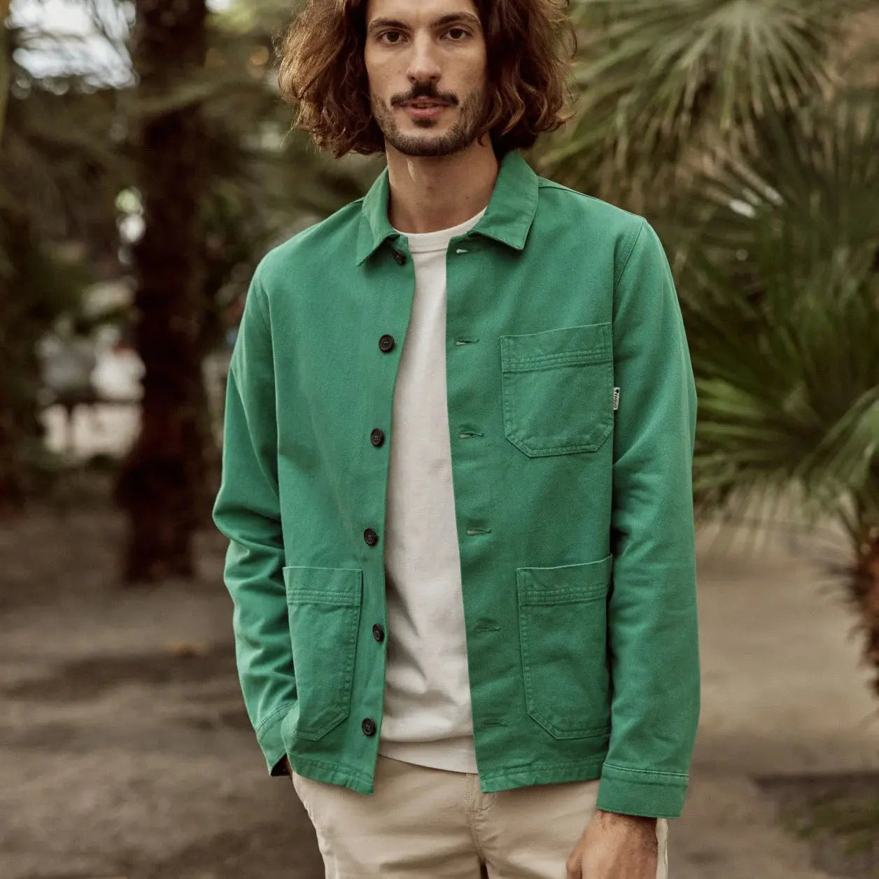 VESTE LORGE VERTE FAGUO -  Klubb