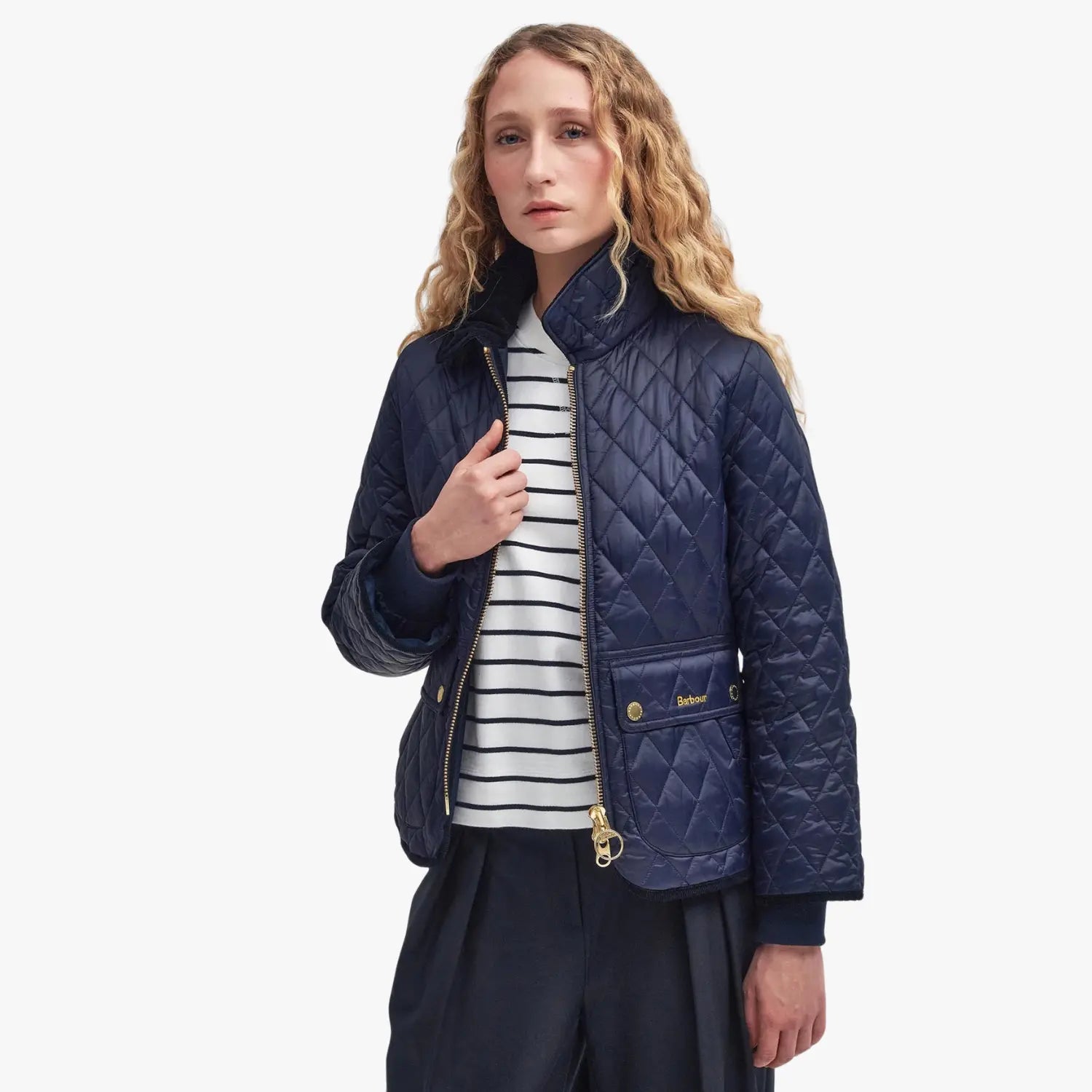BARBOUR -  VESTE MATELASSÉE FITTED BEADNELL NAVY -  Klubb