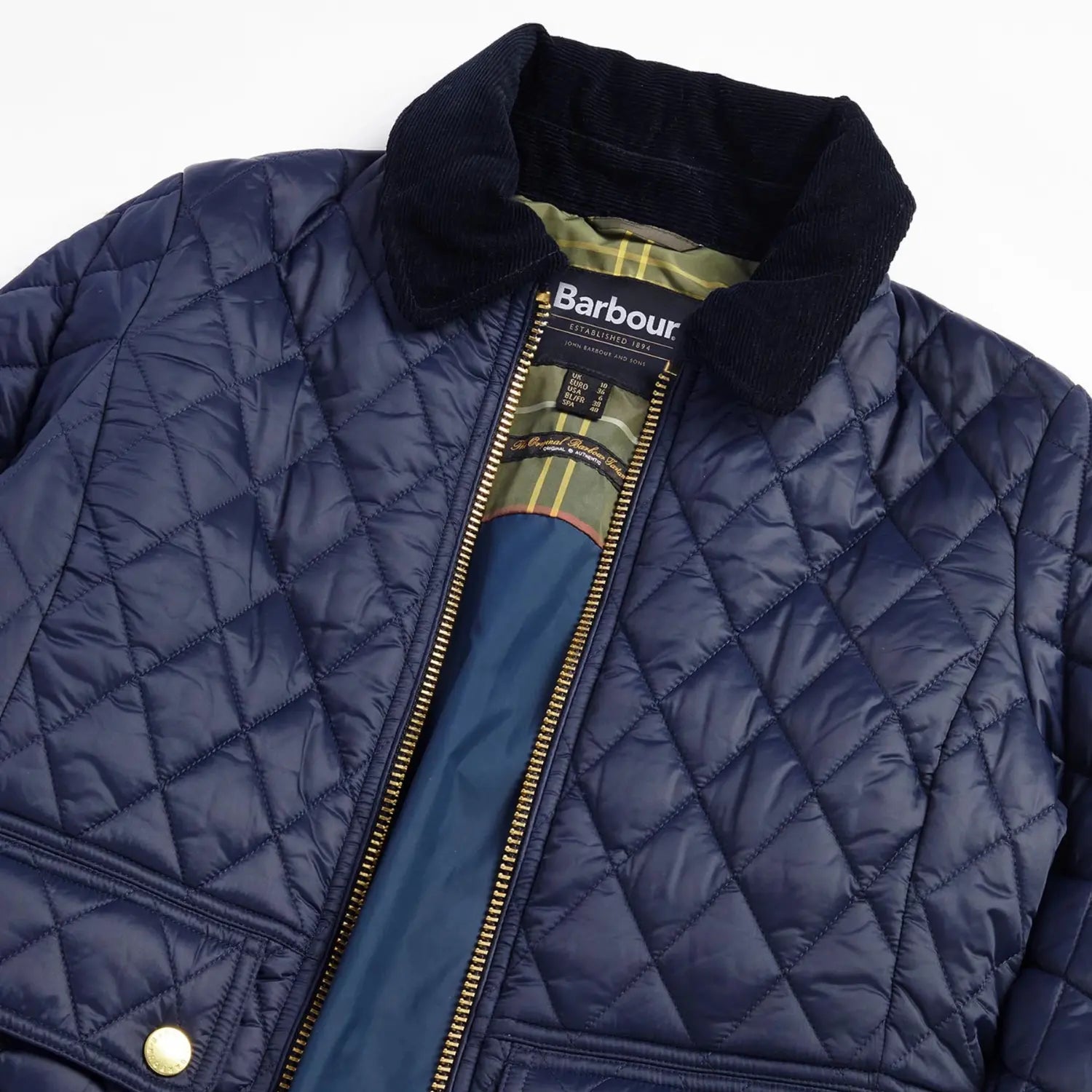 BARBOUR -  VESTE MATELASSÉE FITTED BEADNELL NAVY -  Klubb