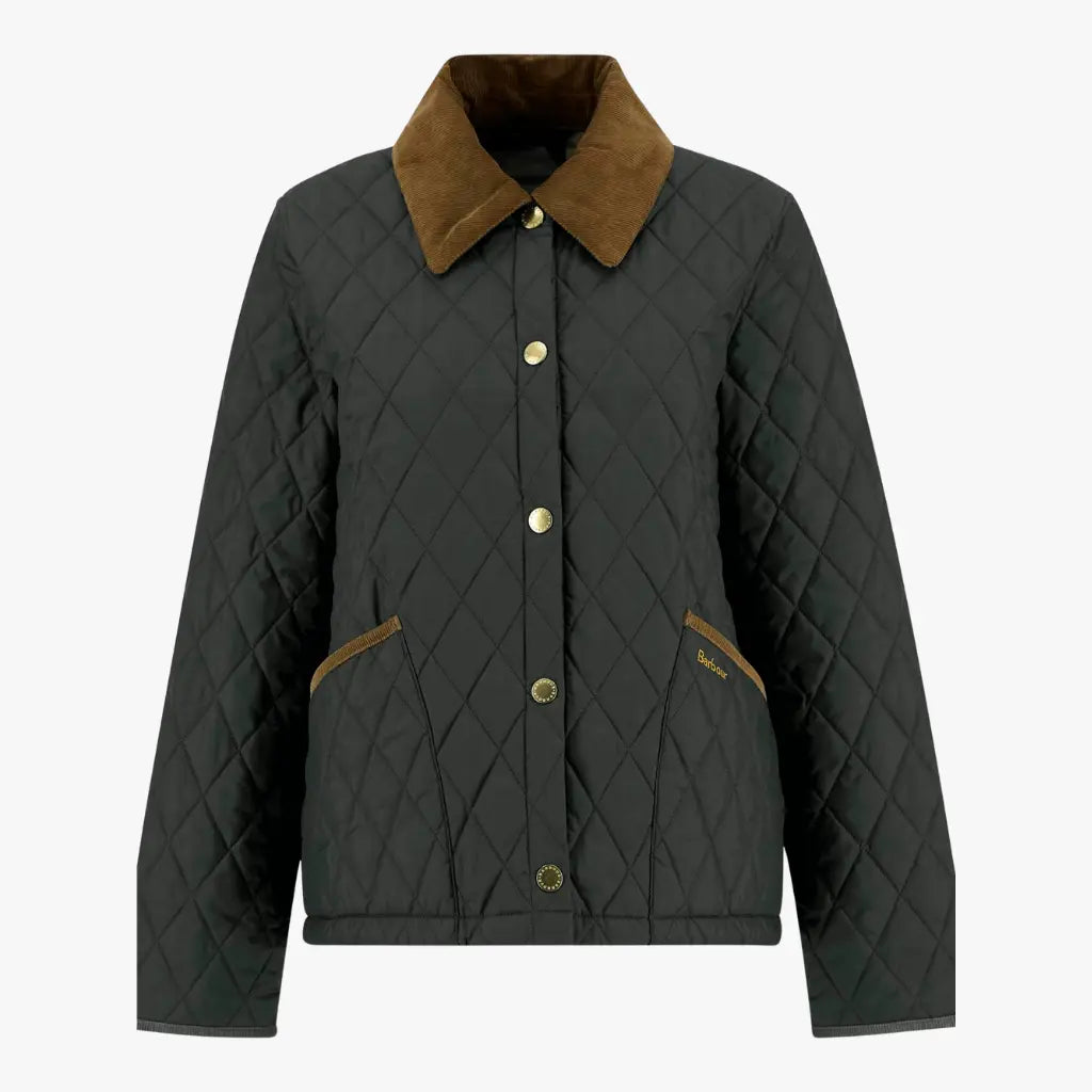 BARBOUR -  VESTE MATELASSÉE ICONS CROPPED LIDDESDALE -  Klubb