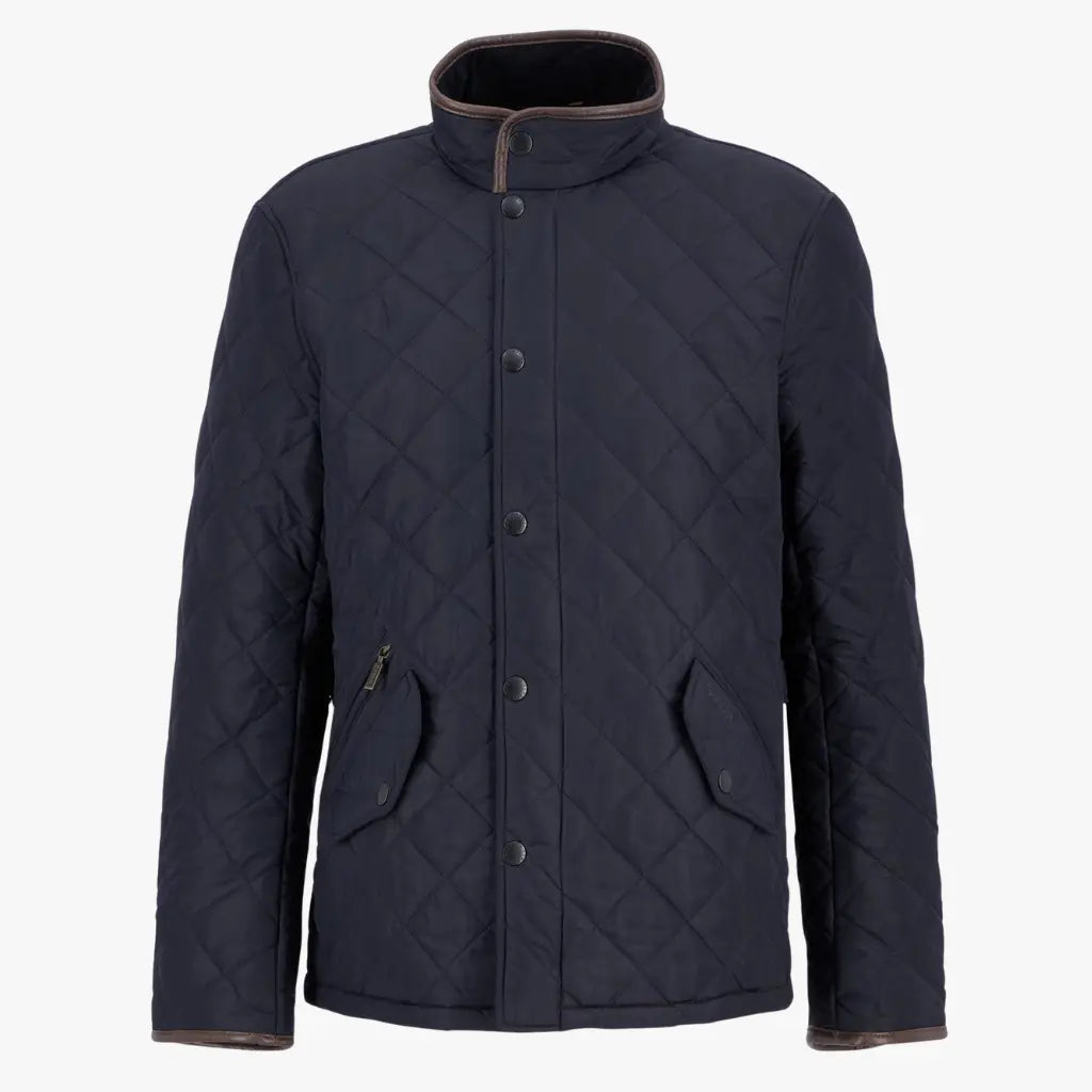 BARBOUR -  VESTE MATELASSÉE POWELL NAVY -  Klubb