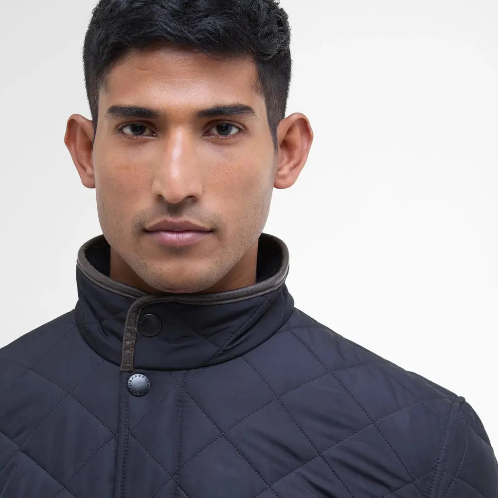 BARBOUR -  VESTE MATELASSÉE POWELL NAVY -  Klubb