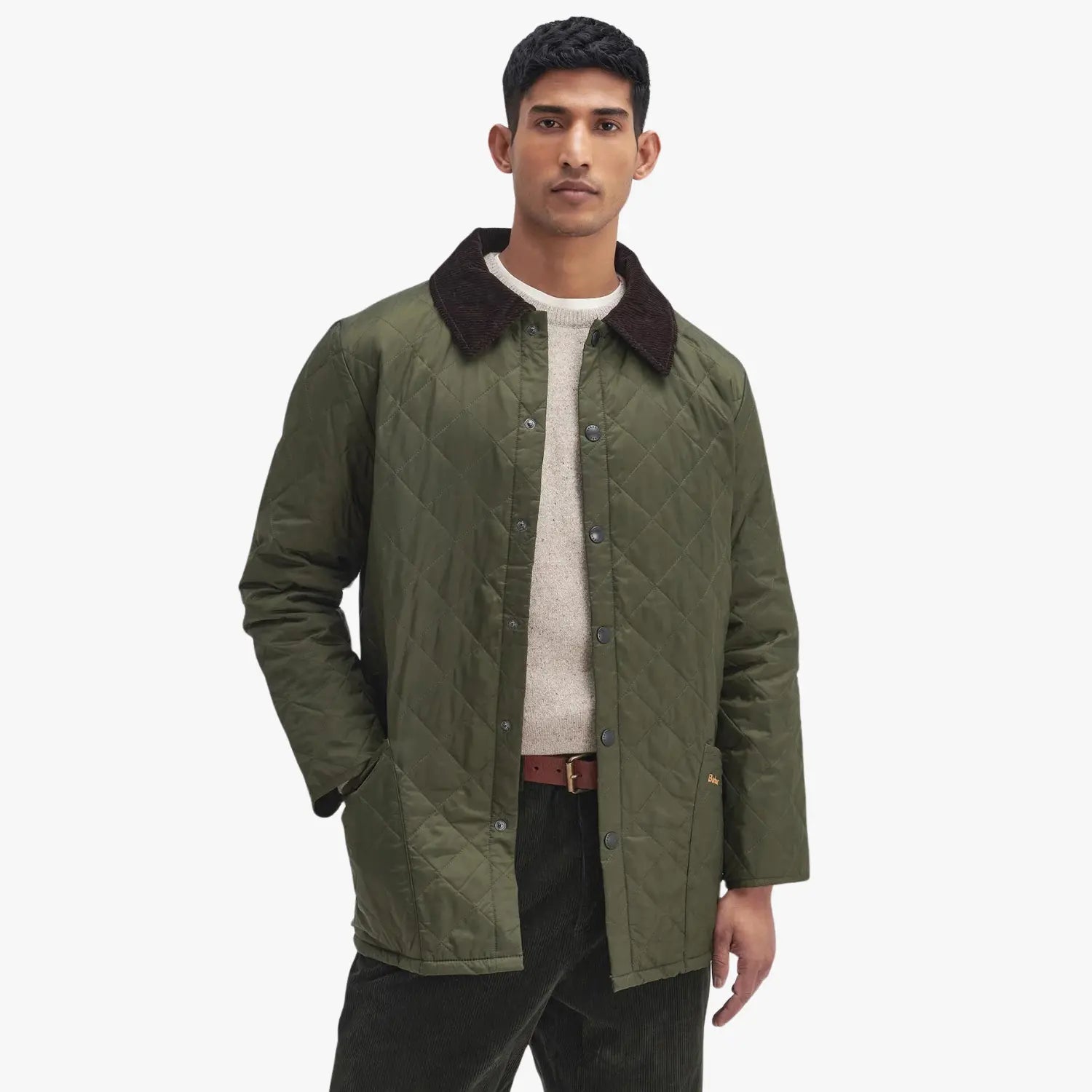 VESTE MATELASSÉE HERITAGE LIDDESDALE OLIVE BARBOUR -  Klubb