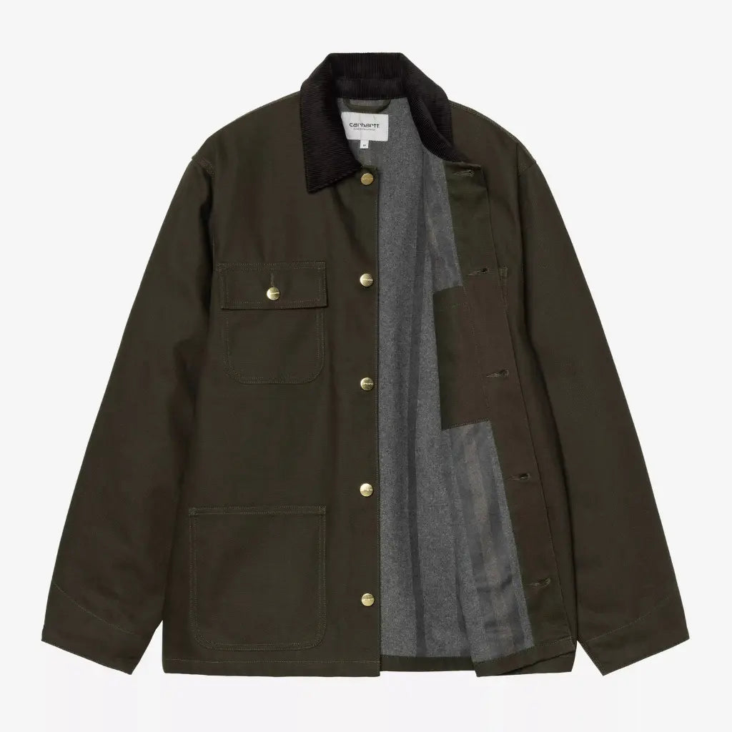 CARHARTT WIP -  VESTE MICHIGAN WINTER - OLIVE RIGID -  Klubb