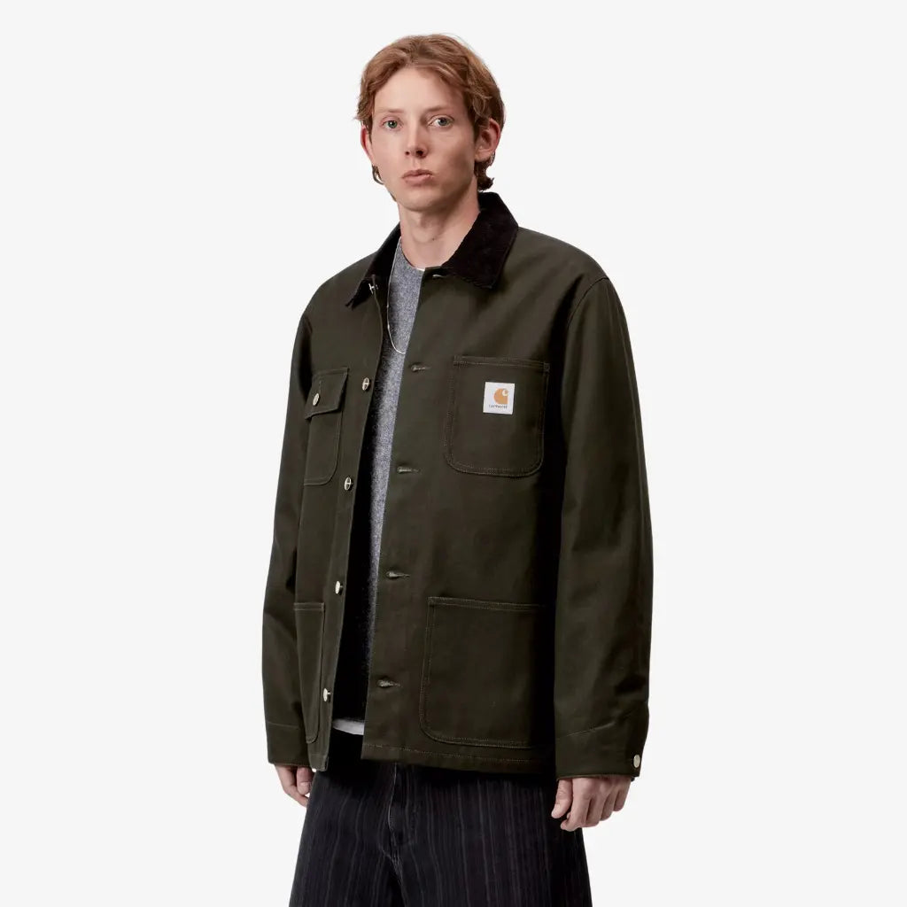 CARHARTT WIP -  VESTE MICHIGAN WINTER - OLIVE RIGID -  Klubb