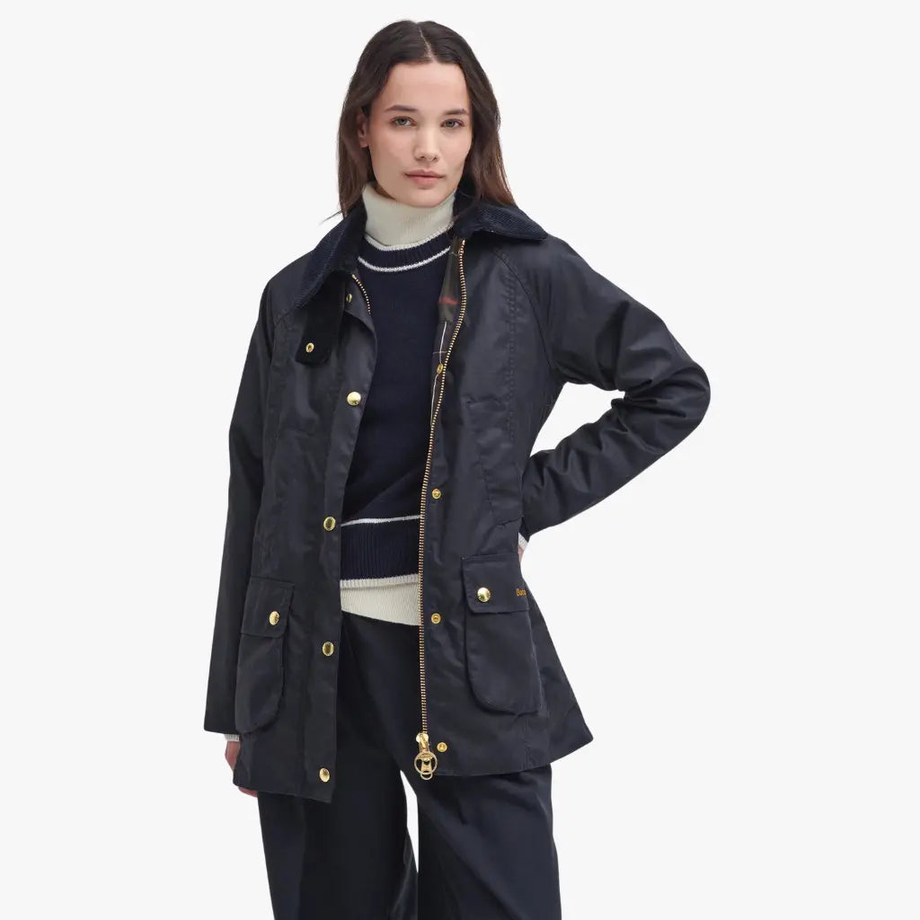 BARBOUR -  VESTE MODERN BEADNELL NAVY -  Klubb