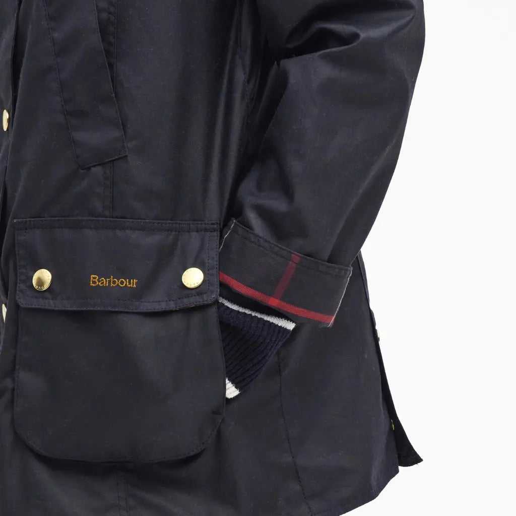BARBOUR -  VESTE MODERN BEADNELL NAVY -  Klubb