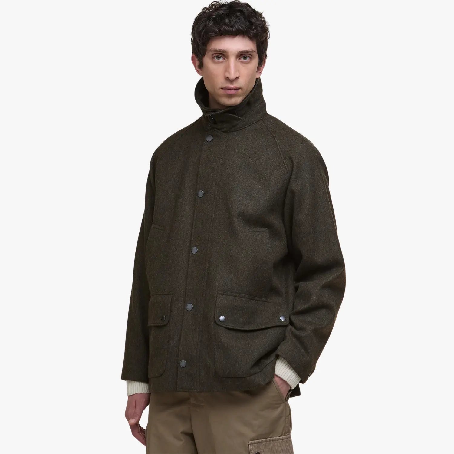 BARBOUR -  VESTE MODIFIED BEDALE LAINE -  Klubb