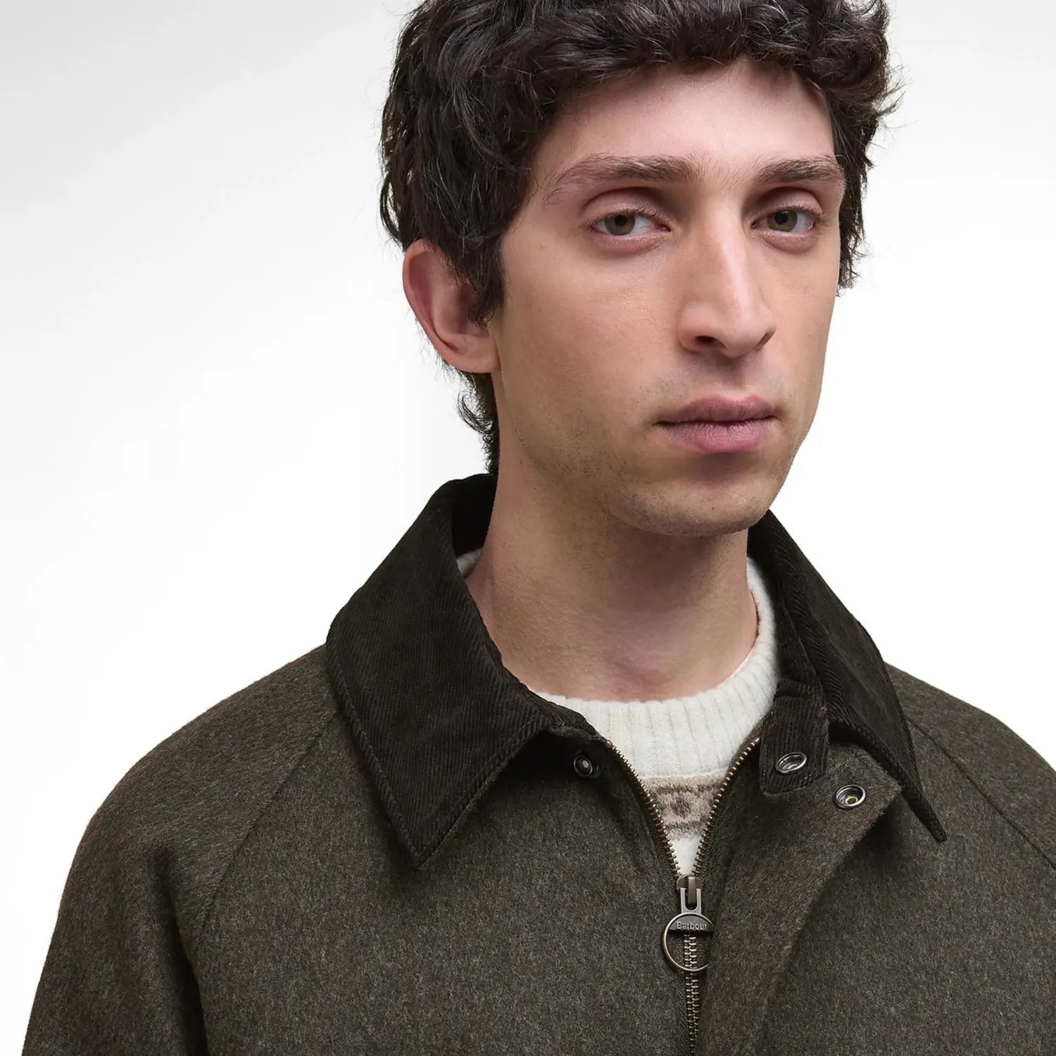 BARBOUR -  VESTE MODIFIED BEDALE LAINE -  Klubb