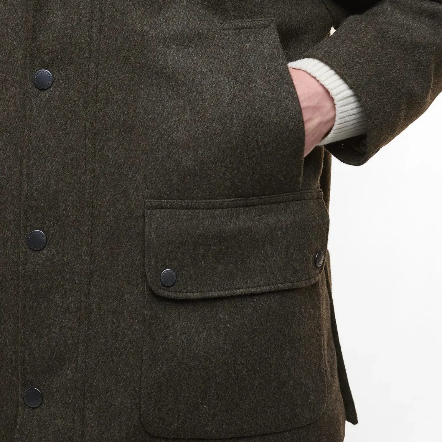 BARBOUR -  VESTE MODIFIED BEDALE LAINE -  Klubb
