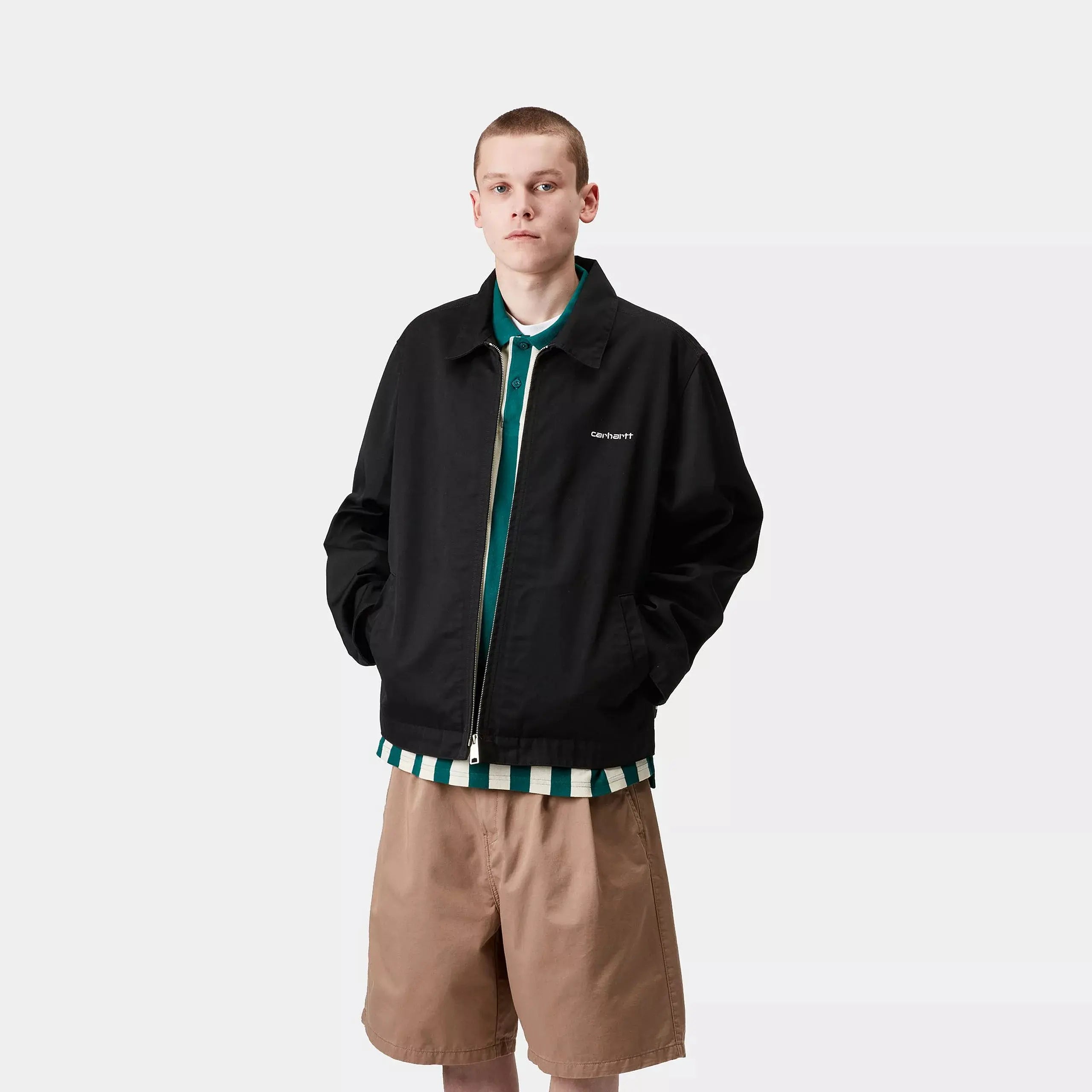 VESTE MODULE SCRIPT - NOIR CARHARTT WIP -  Klubb