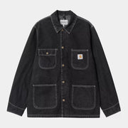 VESTE OG CHORE BLACK STONE WASHED CARHARTT WIP -  Klubb
